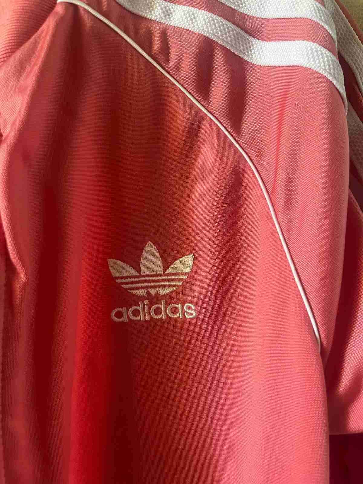 Chaqueta deportiva rosa Adidas - miniatura 2