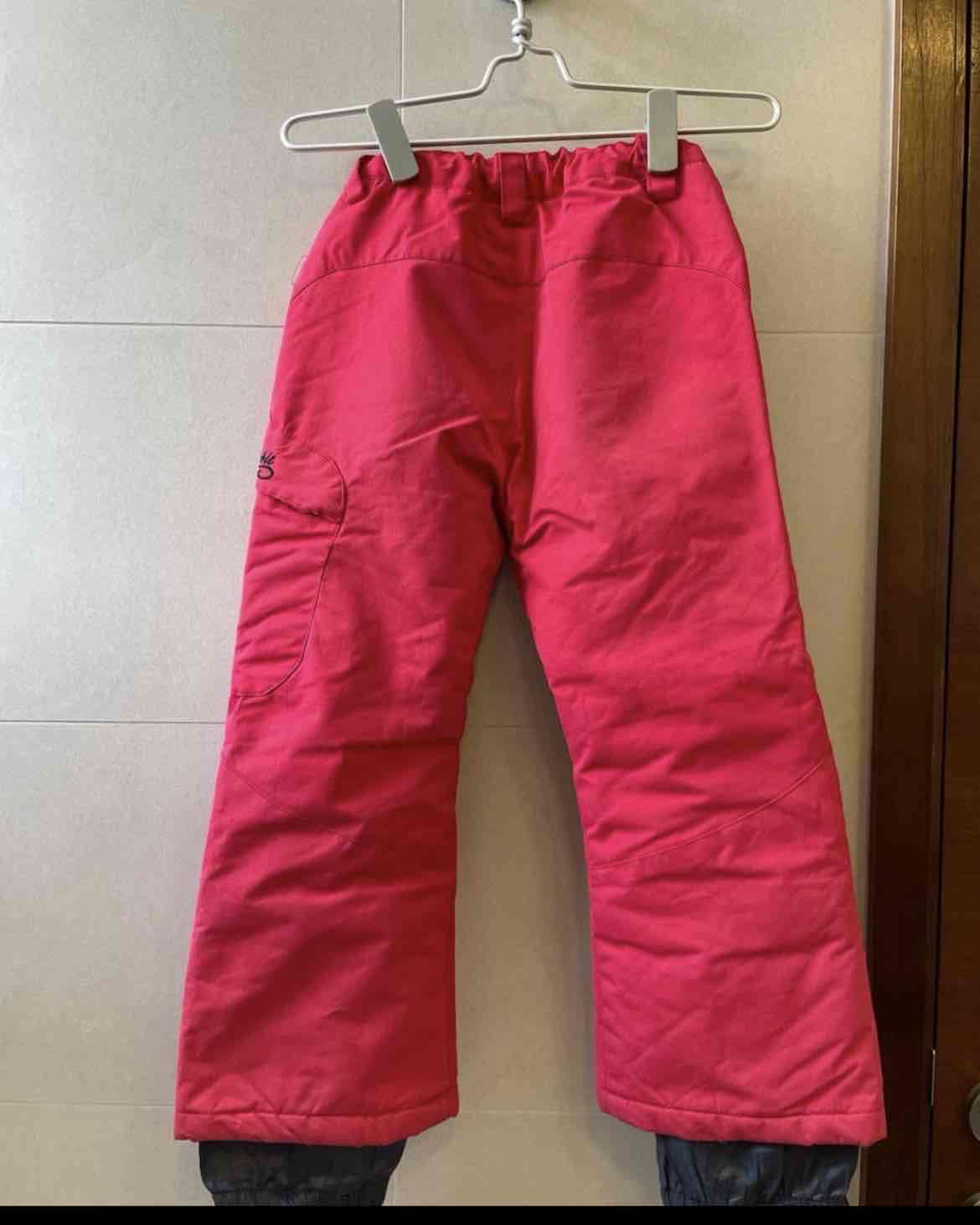 Chaqueta  ski negra con detalles rojos - miniatura 4