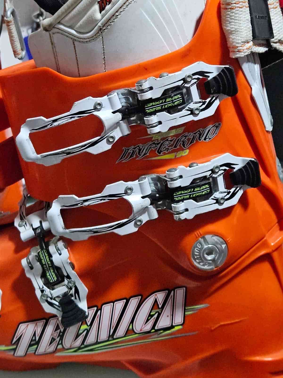 Botas de ski naranja Tecnica, inferno - miniatura 4