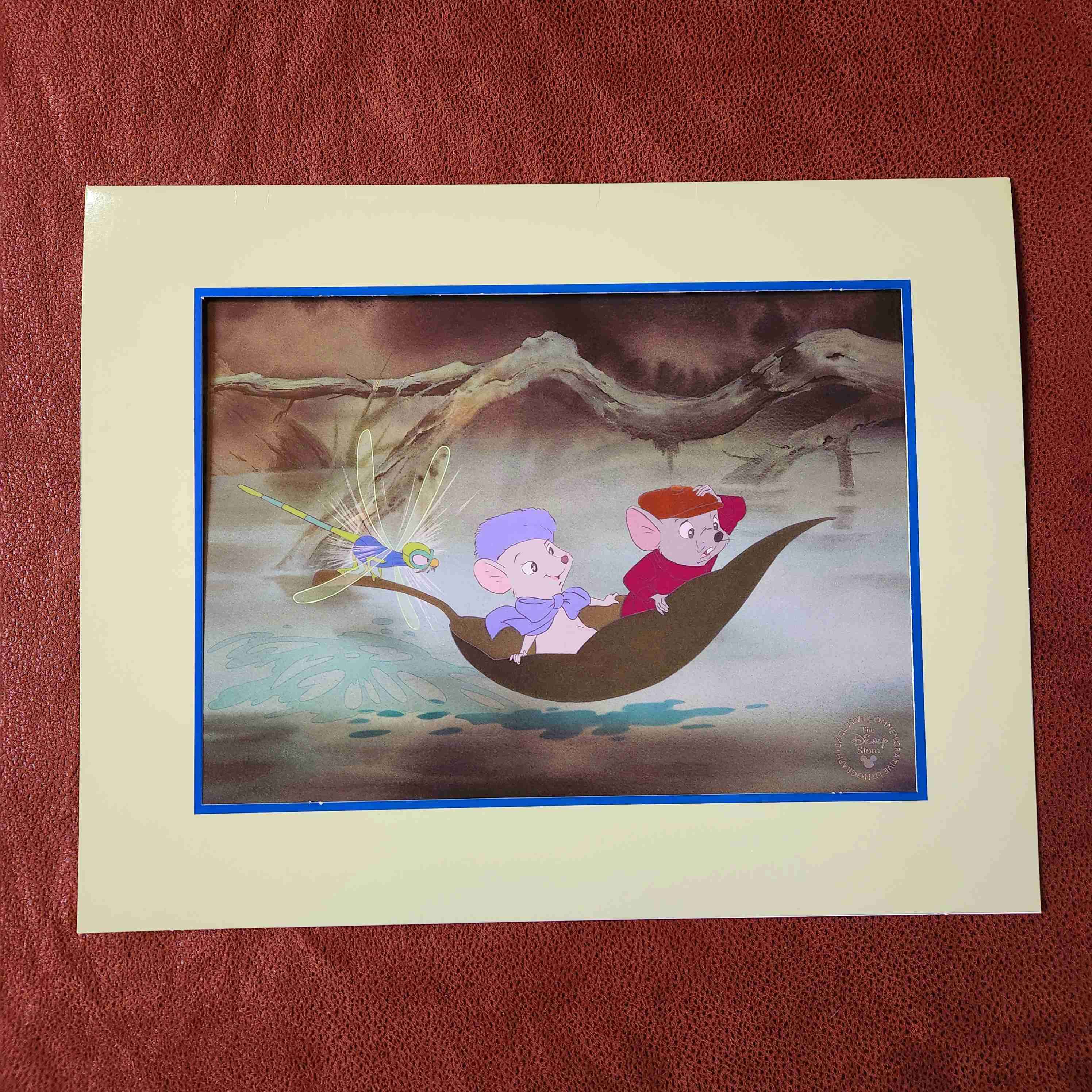 LITOGRAFIA DIsney BERNARDO Y BIANCA🐁🐀🇺🇸 - miniatura 4