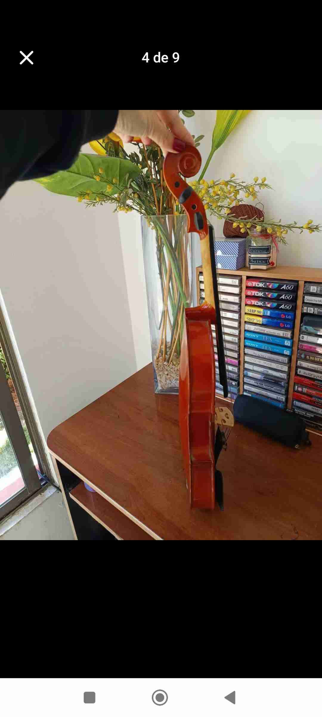 Violín clásico con arco - miniatura 3