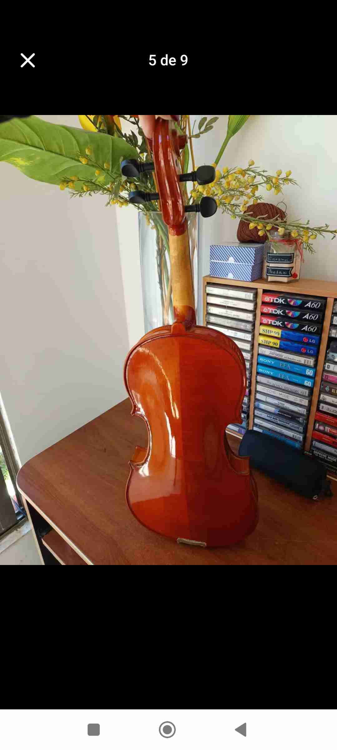 Violín clásico con arco - miniatura 4