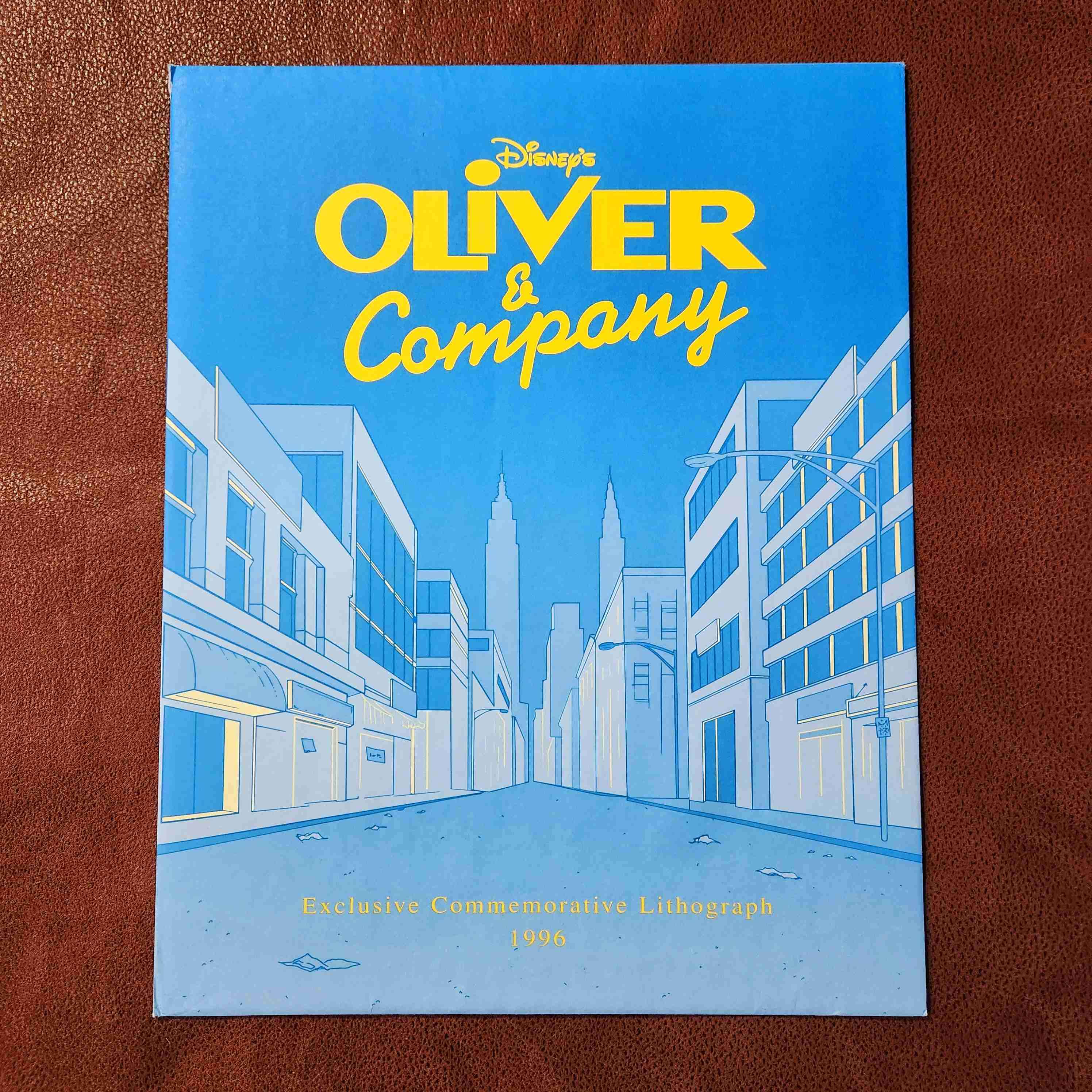 LITOGRAFIA disney OLIVER Y SU PANDILLA 🐕🐩🐕🇺🇸 - miniatura 2