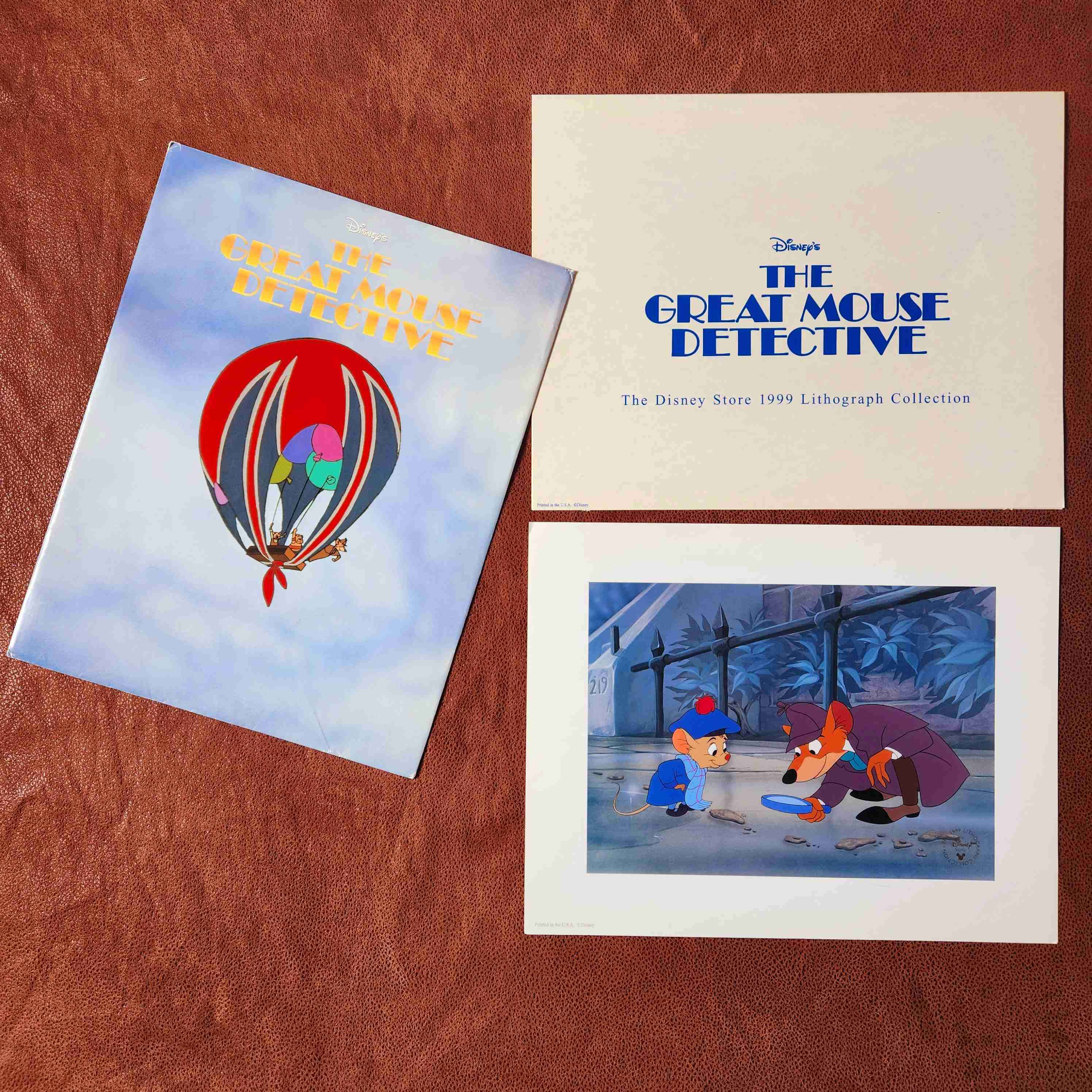 LITOGRAFIA Disney POLICIAS Y RATONES 🐭🔍 - miniatura 1
