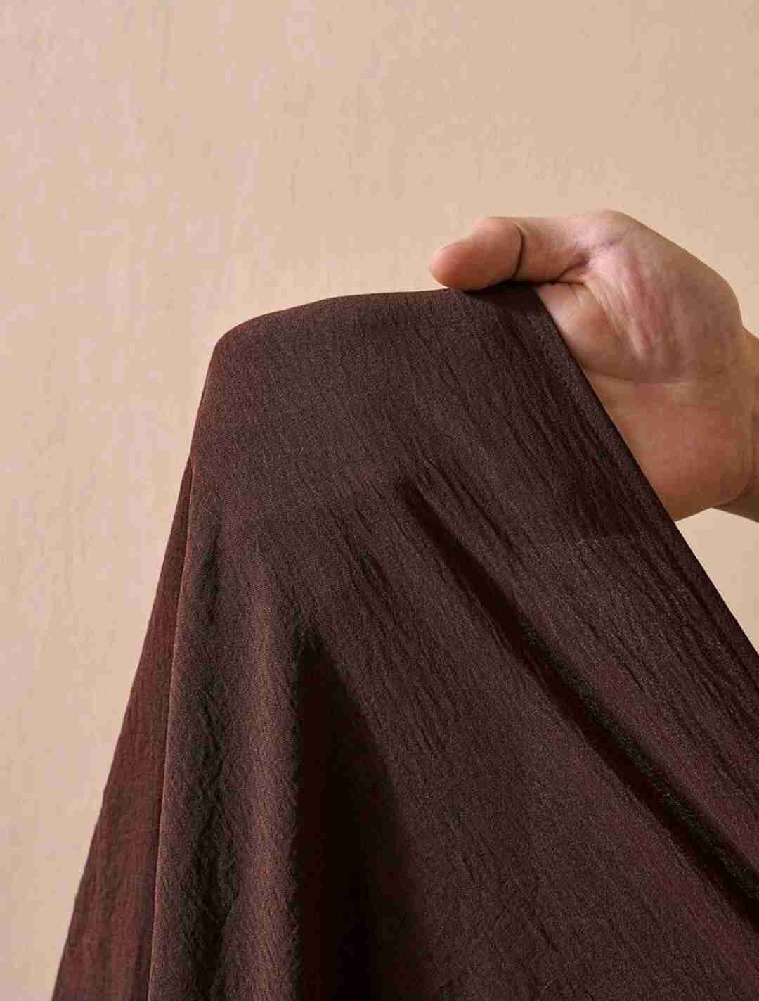 Vestido asimétrico marrón - miniatura 3