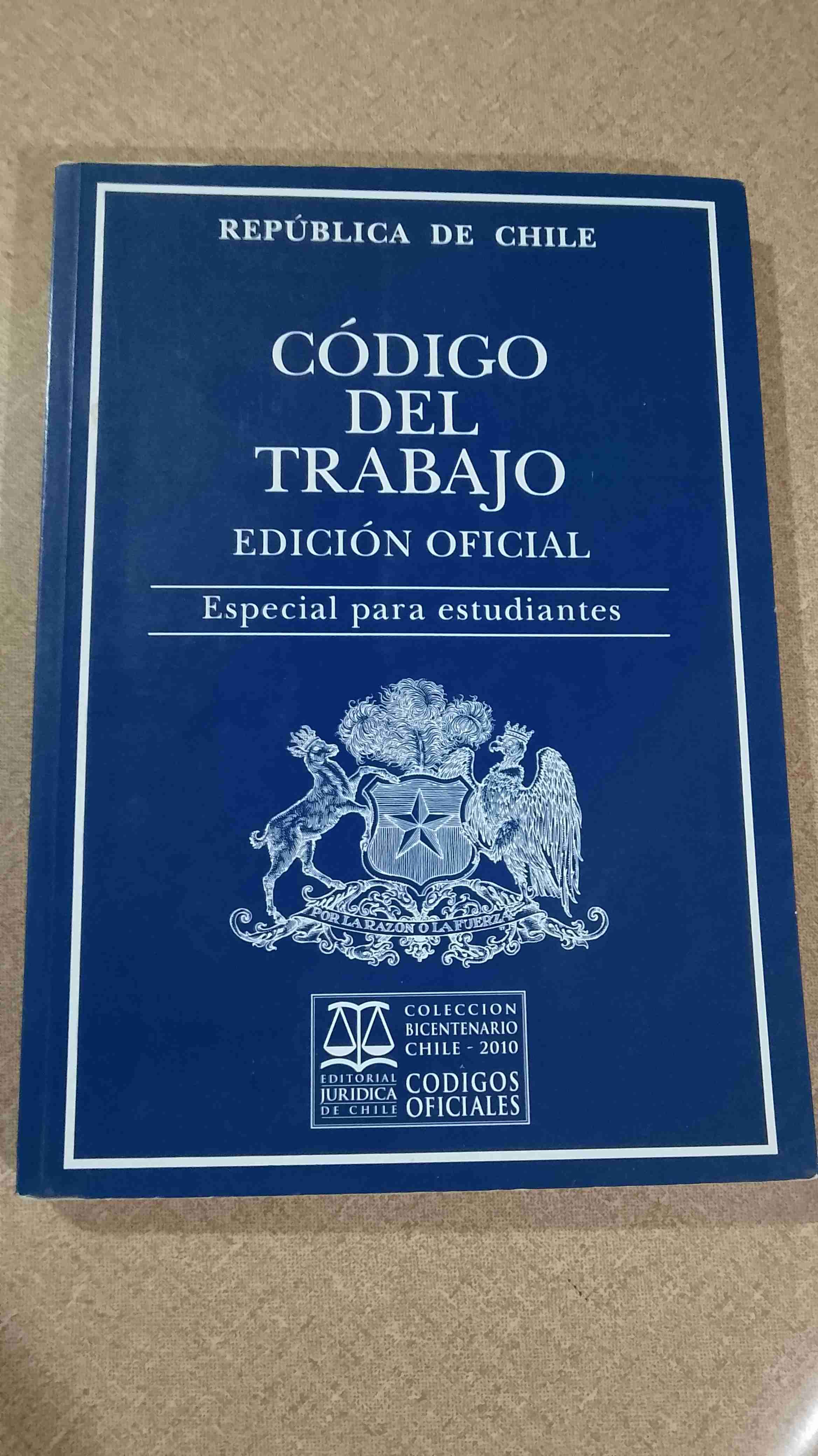 Código del Trabajo edición 2010 - miniatura 1
