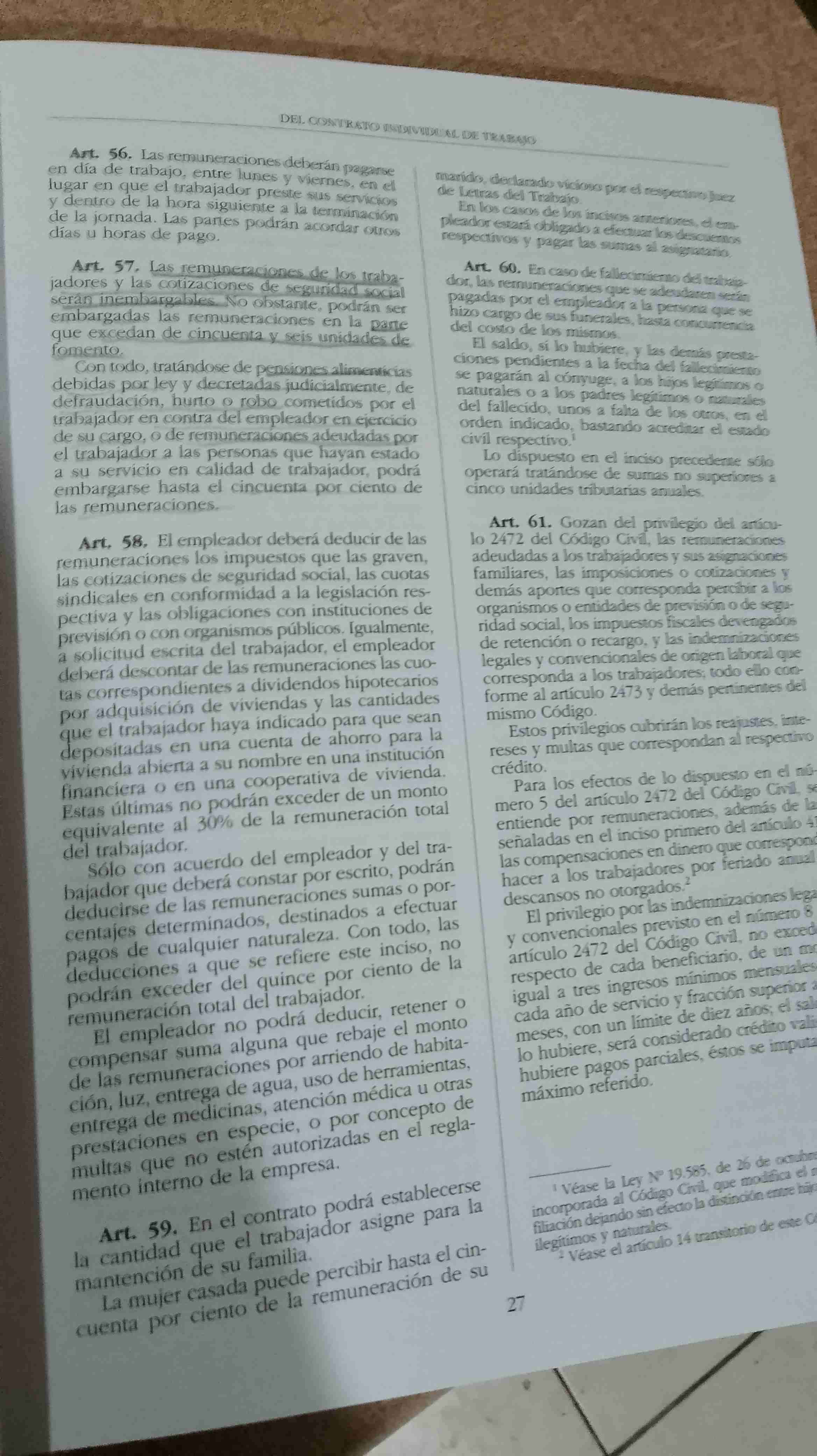 Código del Trabajo edición 2010 - miniatura 4