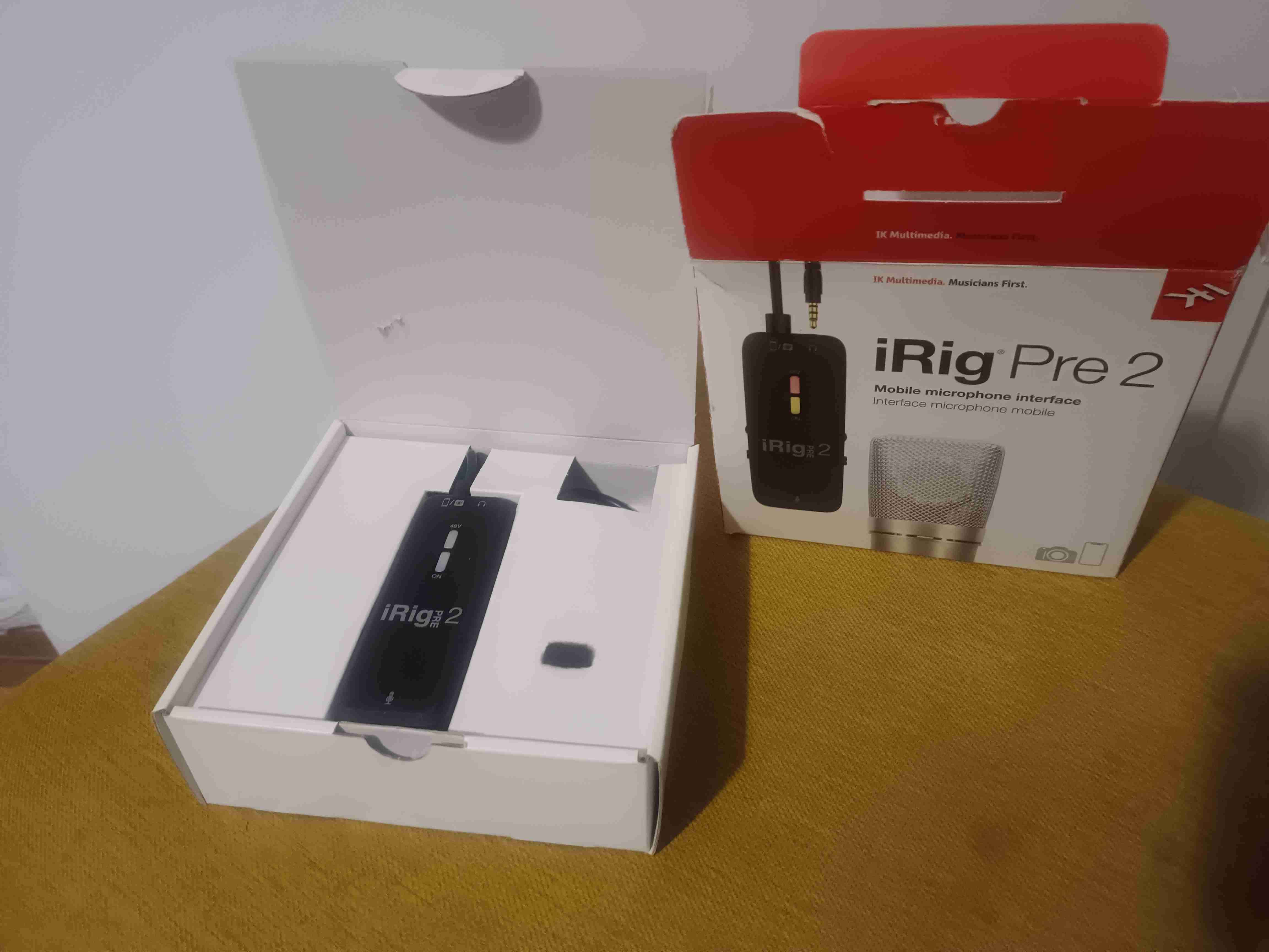 Interfaz iRig Pre 2 Negra