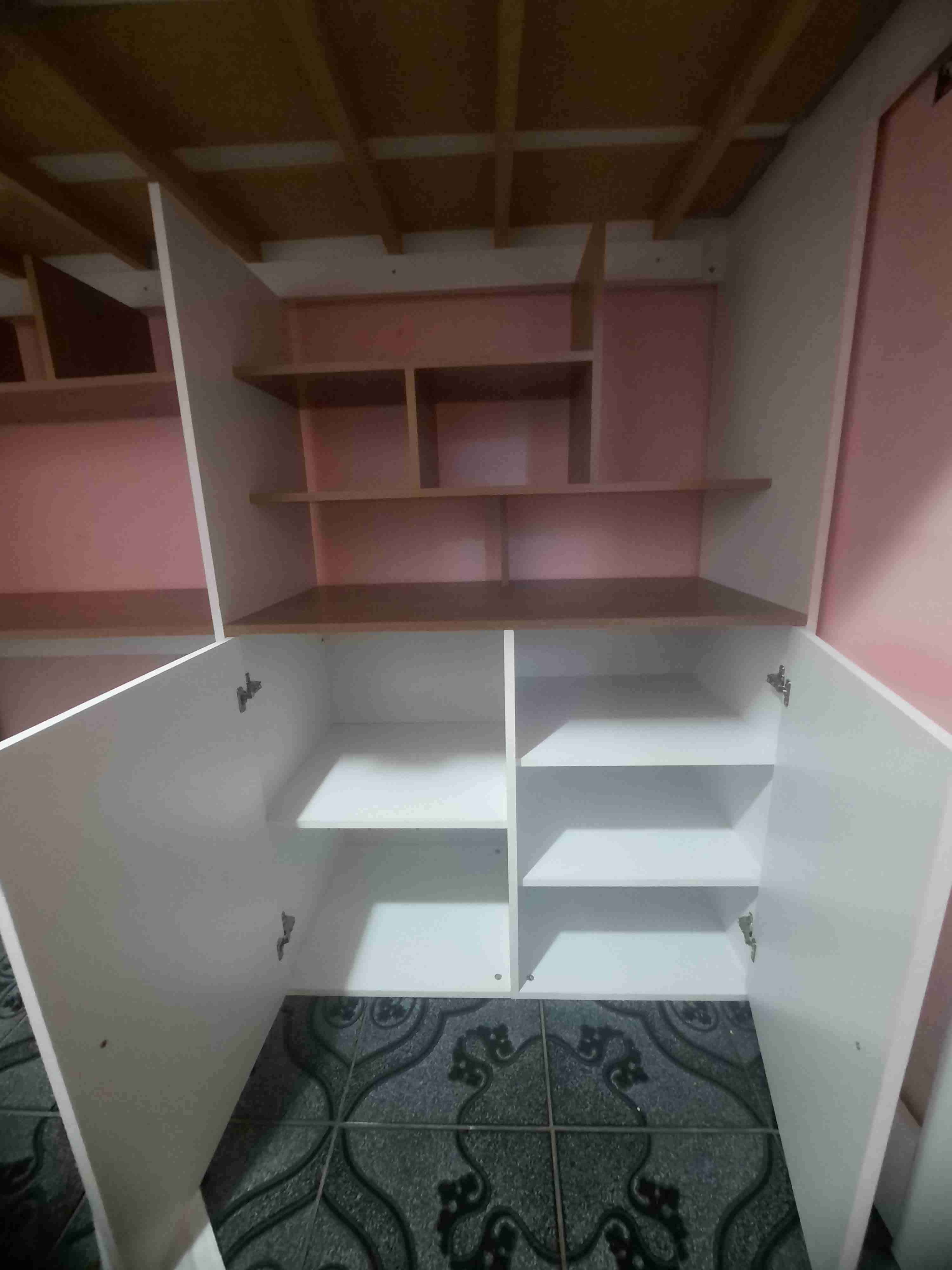 Camarote blanco con escritorio - miniatura 4