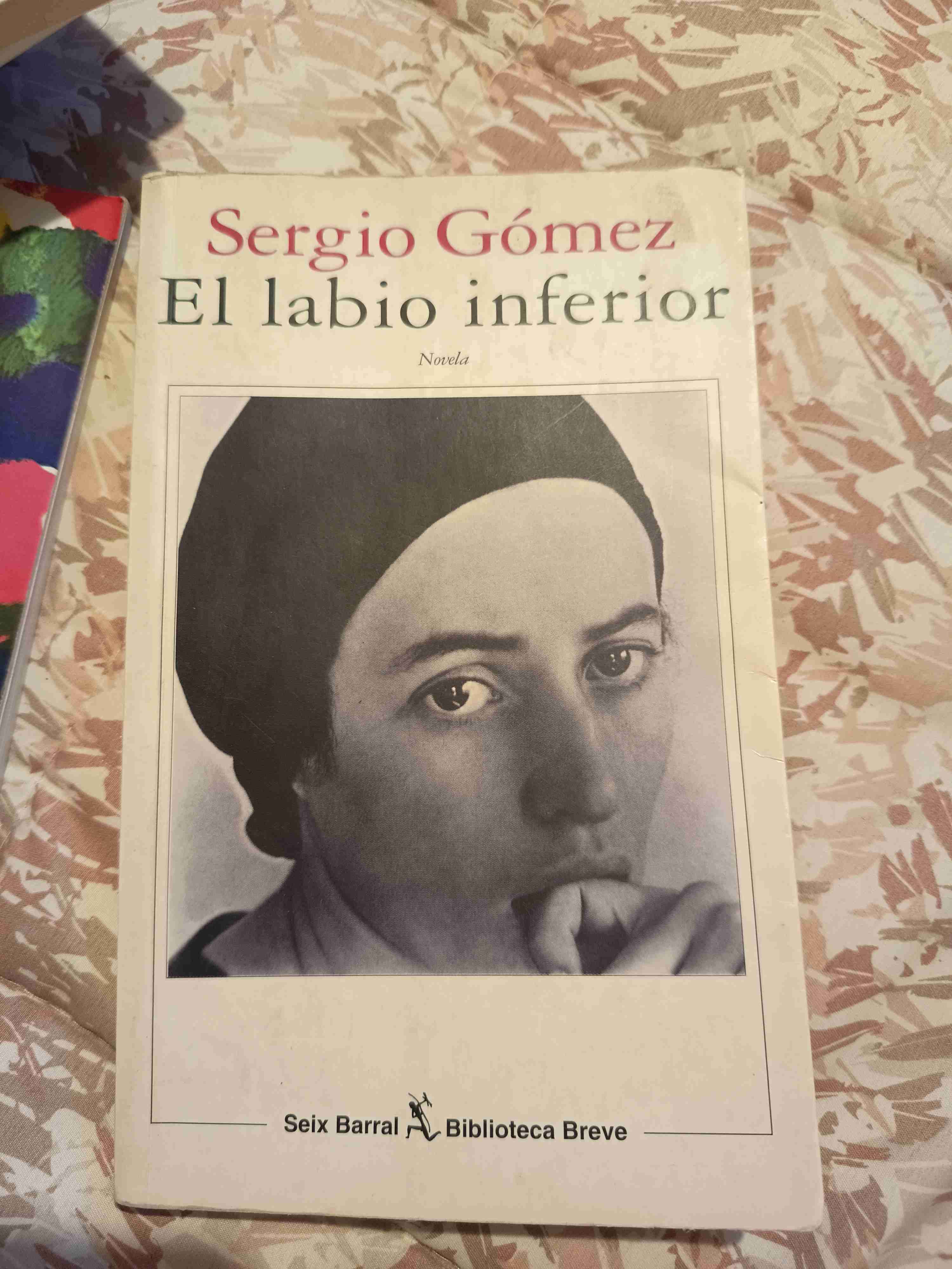 Libro 'El labio inferior' de Sergio Gómez - miniatura 1