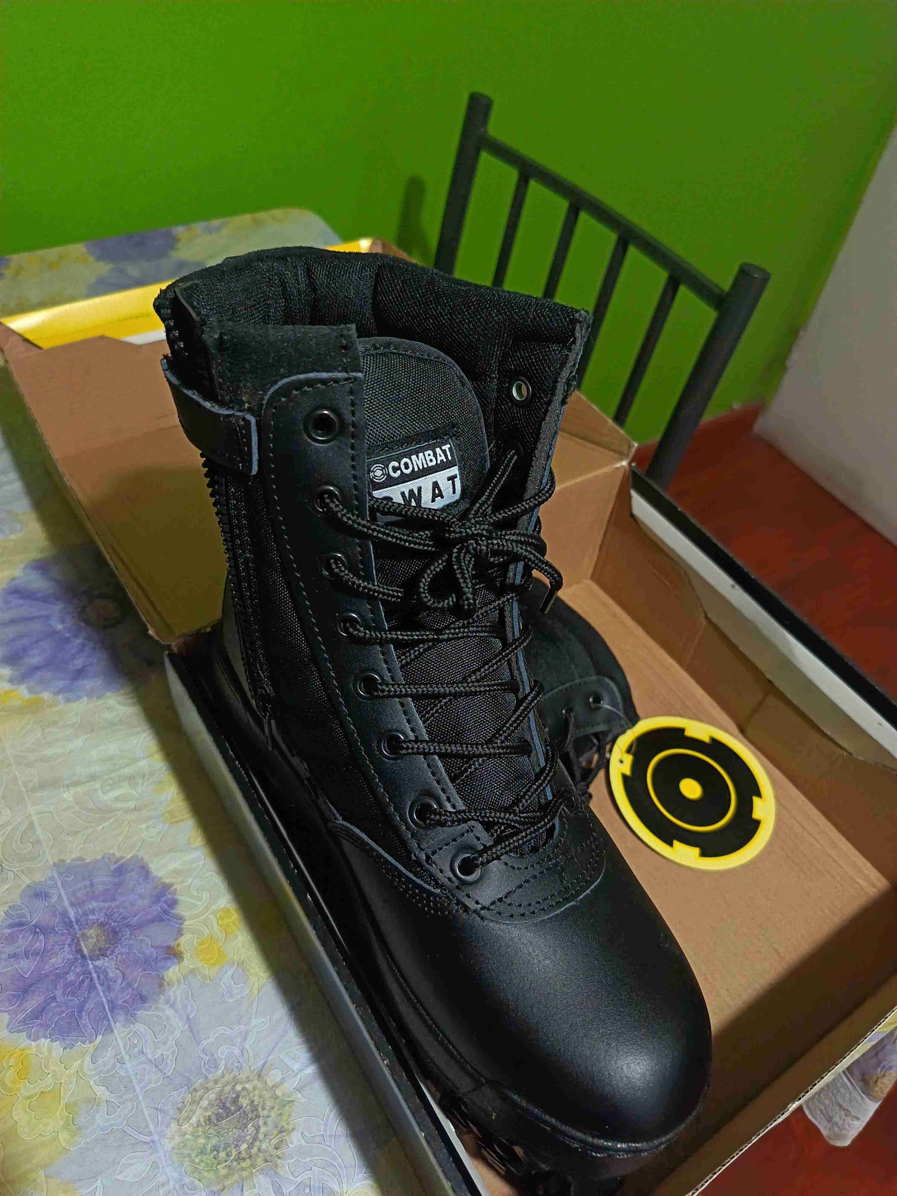 Botas Combat Swat negras - miniatura 2