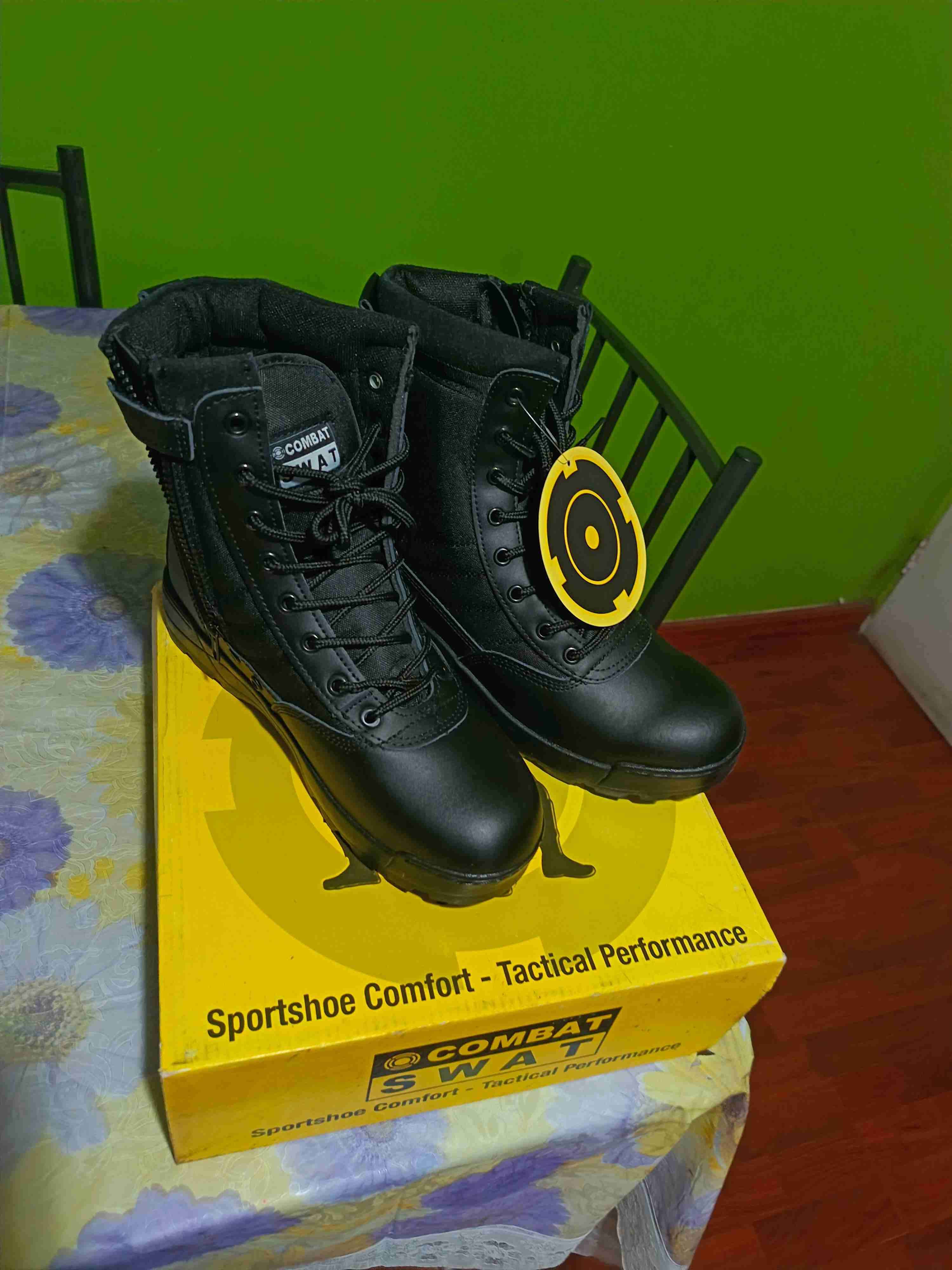 Botas Combat Swat negras - miniatura 3