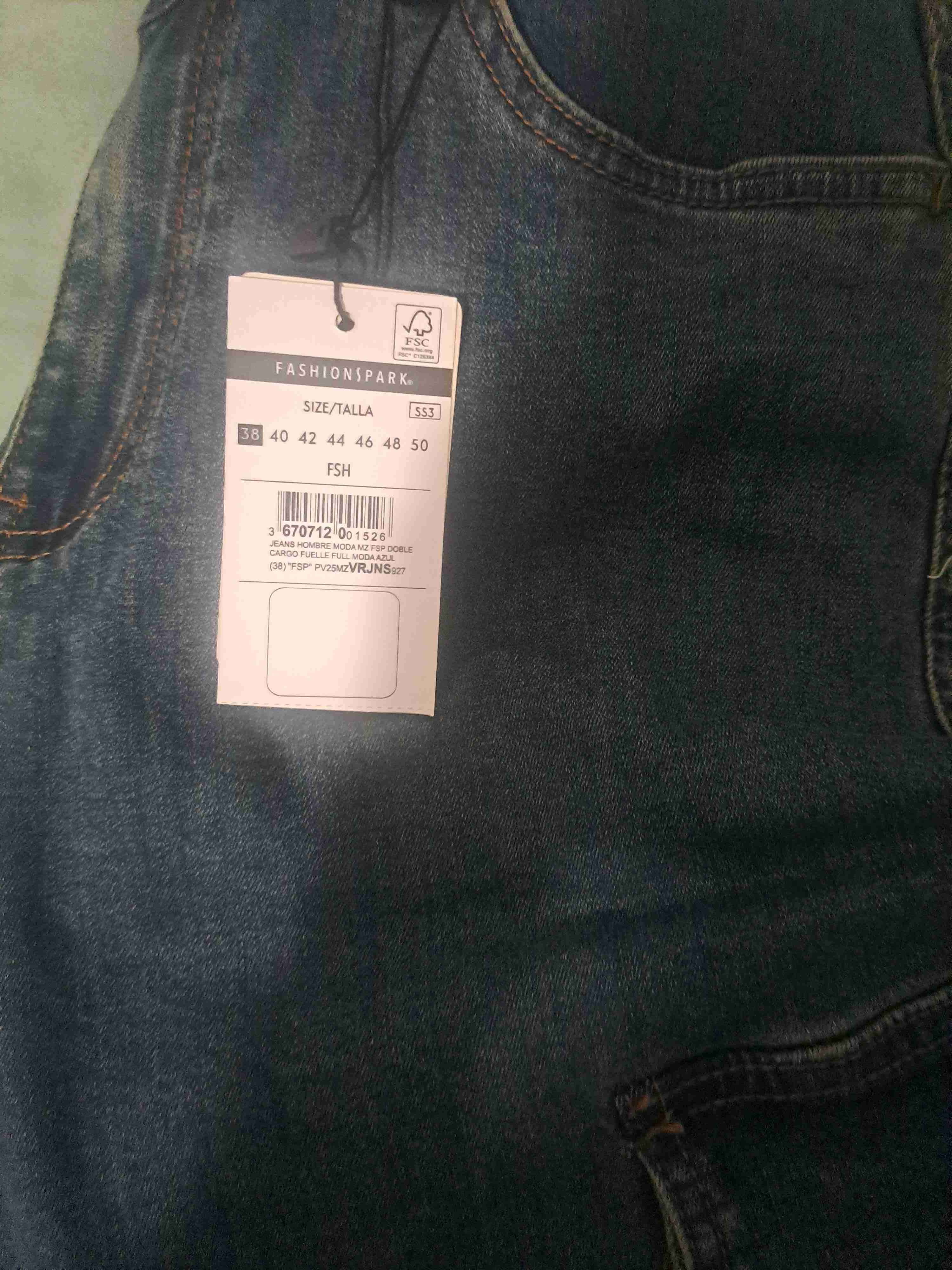 Jeans cargo azul - miniatura 2