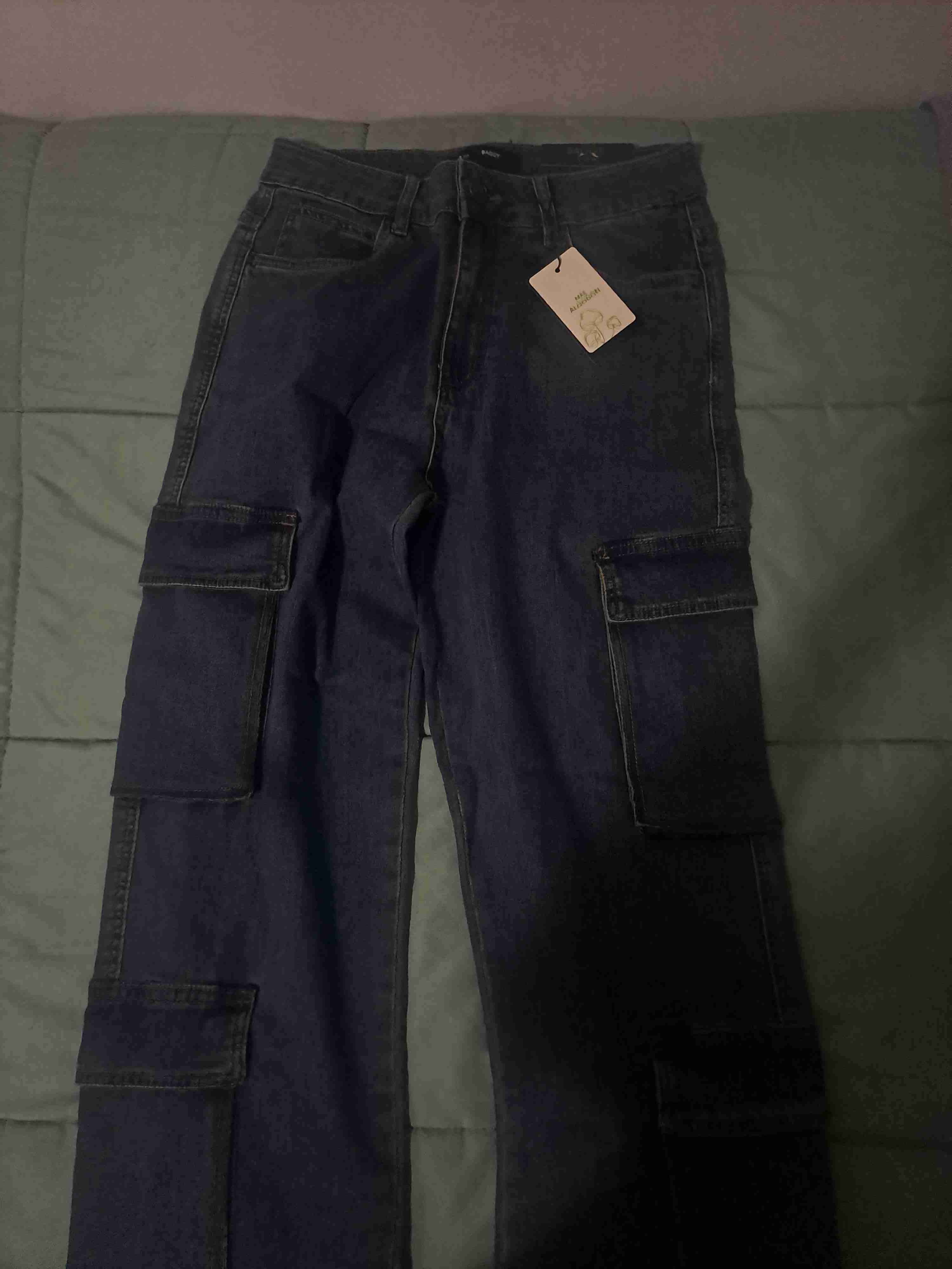Jeans cargo azul - miniatura 4
