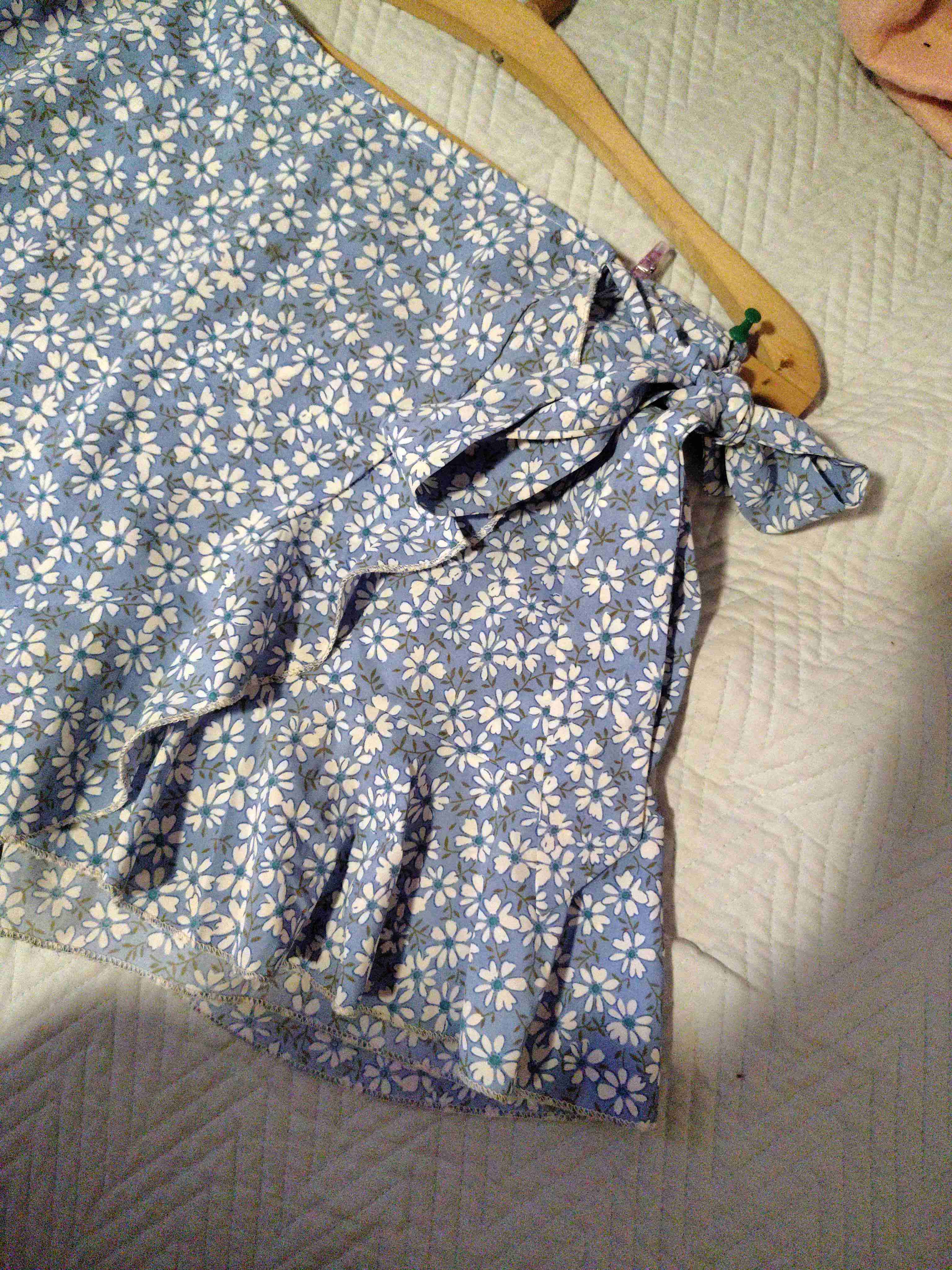 Falda azul con short - miniatura 3