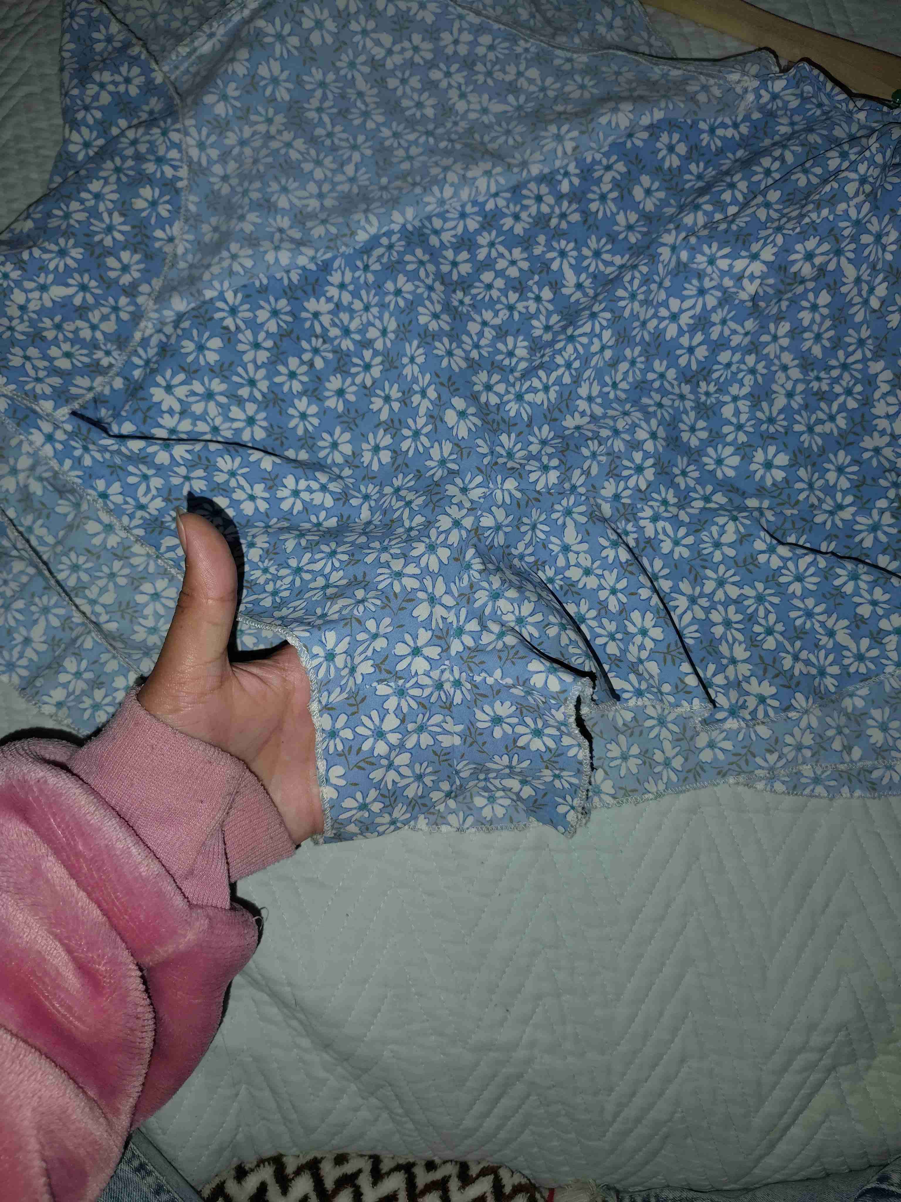 Falda azul con short - miniatura 4