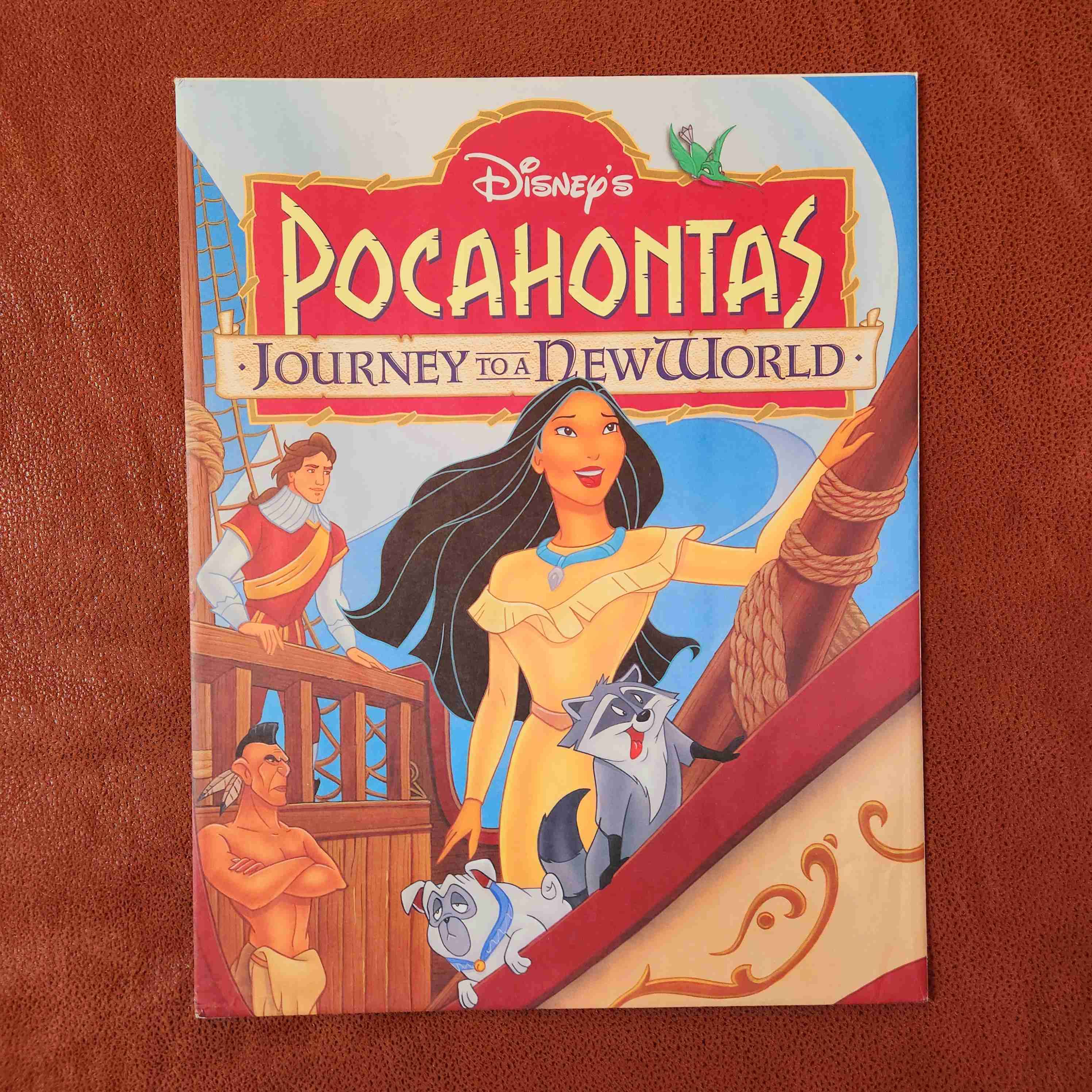 LITOGRAFIA DISNEY POCAHONTAS II 1998 🦝🍃 - miniatura 2