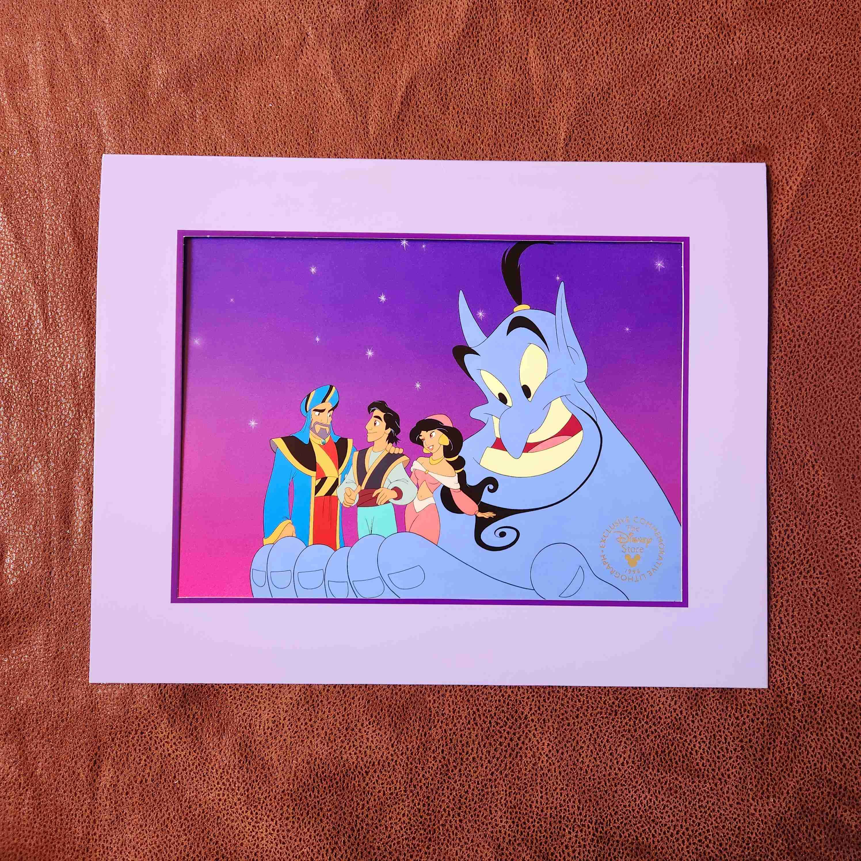 LITOGRAFIA Disney ALADIN 1996 🧞‍♂️✨️🐒 - miniatura 5
