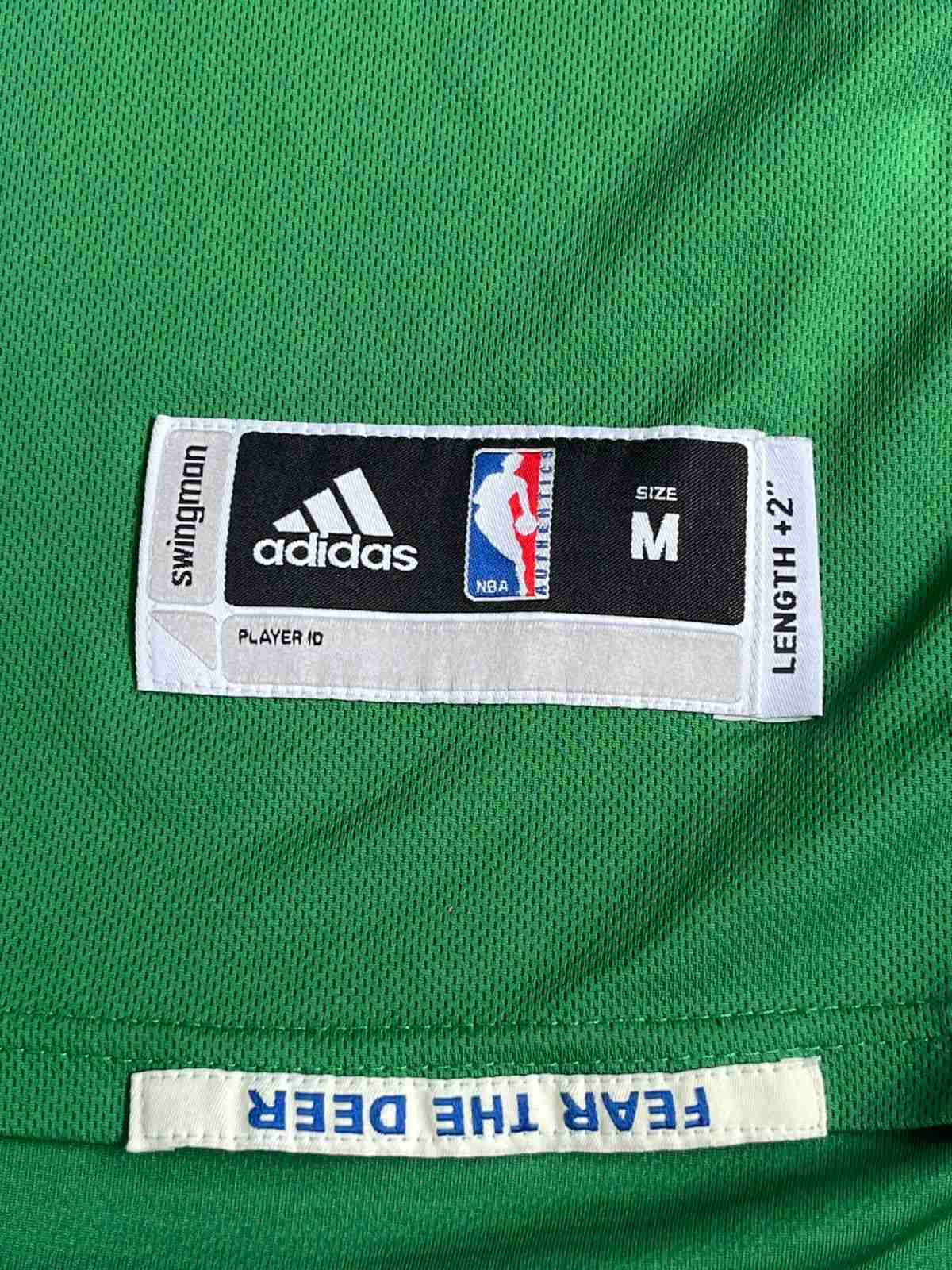 Camiseta NBA verde Adidas - miniatura 1