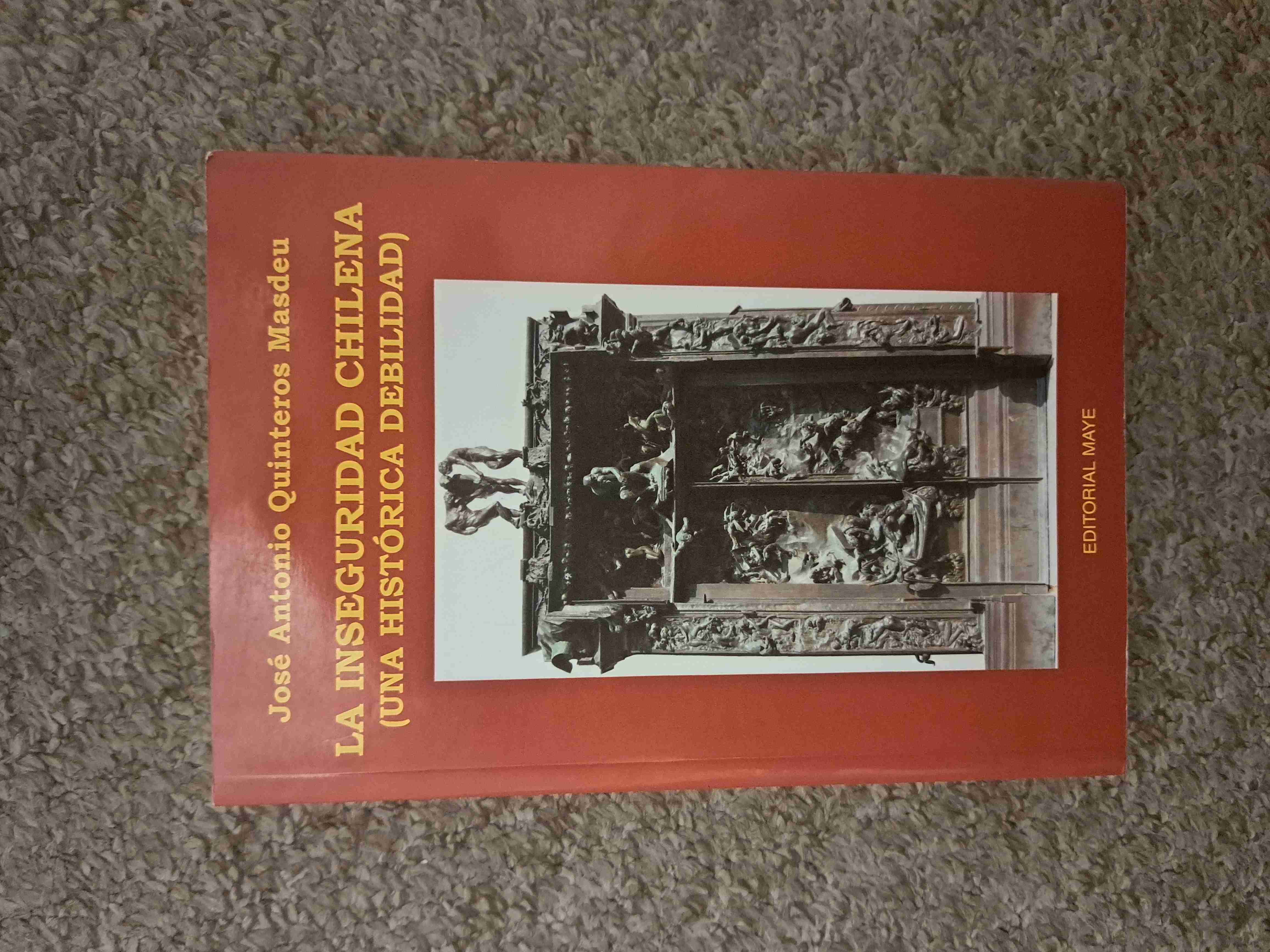 Libro La Inseguridad Chilena - miniatura 1