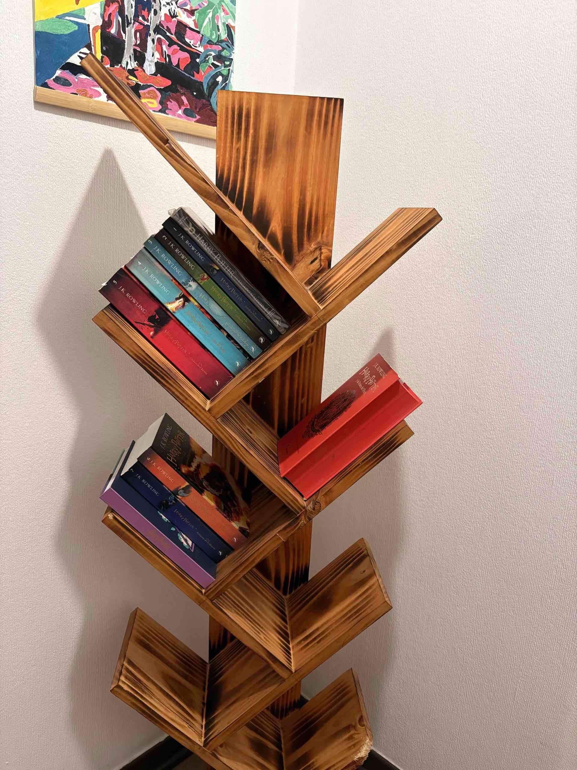 Estante de madera para libros - miniatura 5