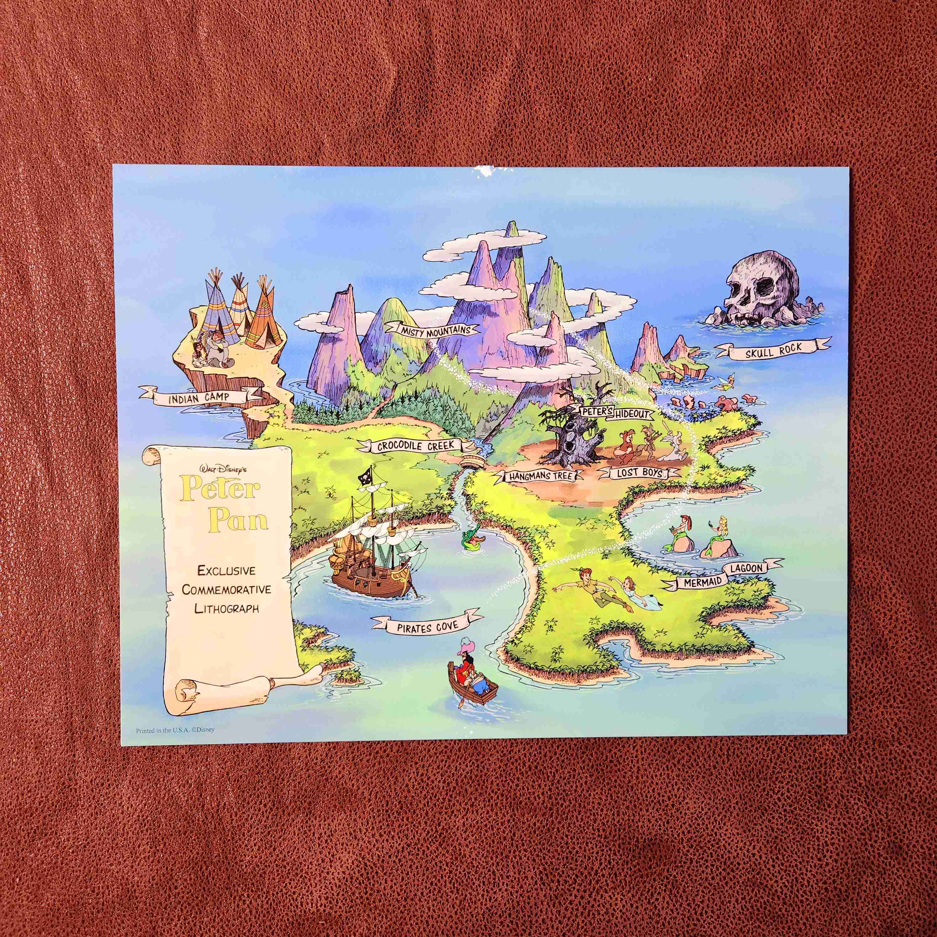 LITOGRAFIA disney PETER PAN 🤸🏼🧚🏼✨️🌃 - miniatura 4