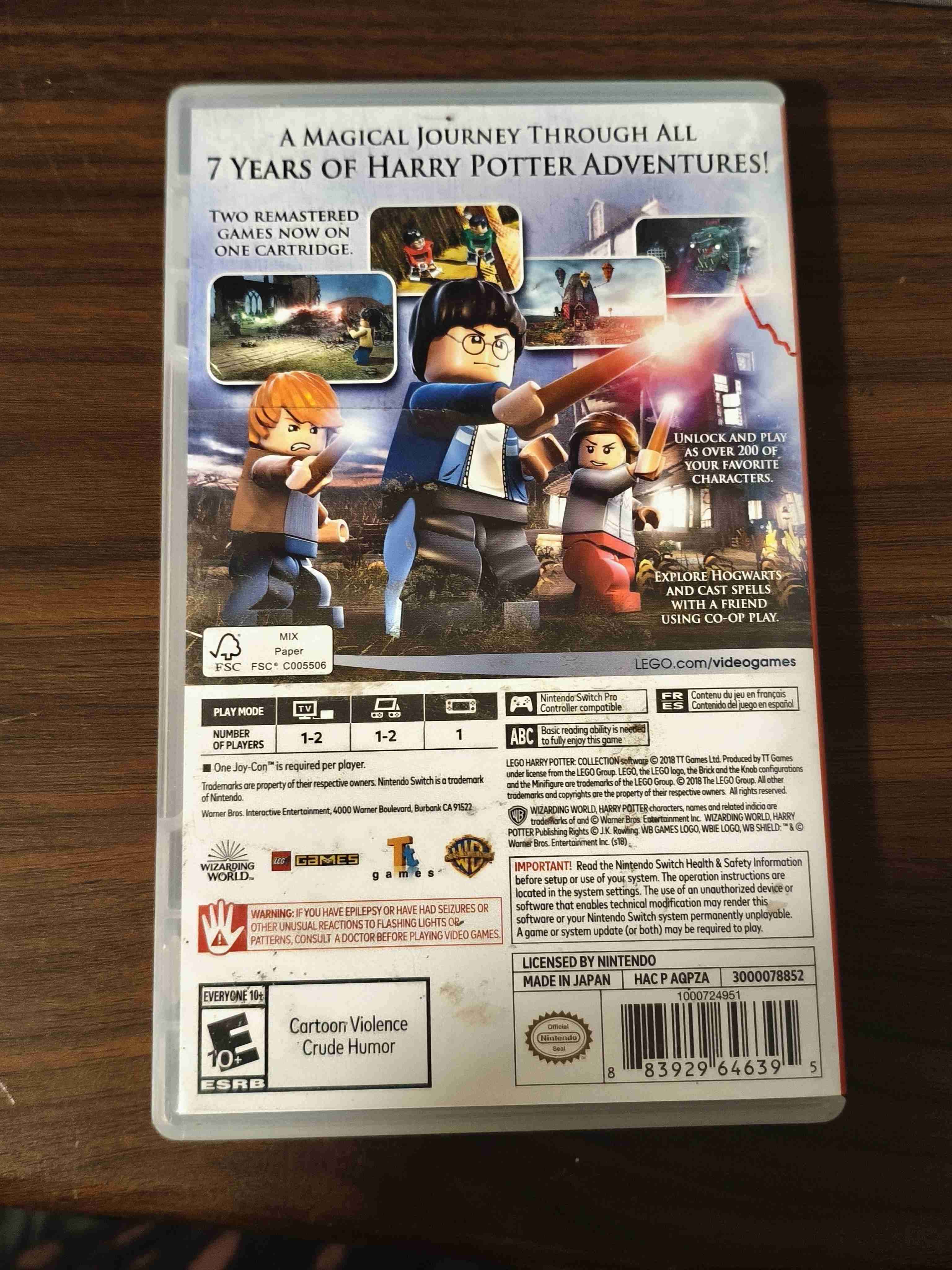 Juego Lego Harry Potter Nintendo Switch - miniatura 2