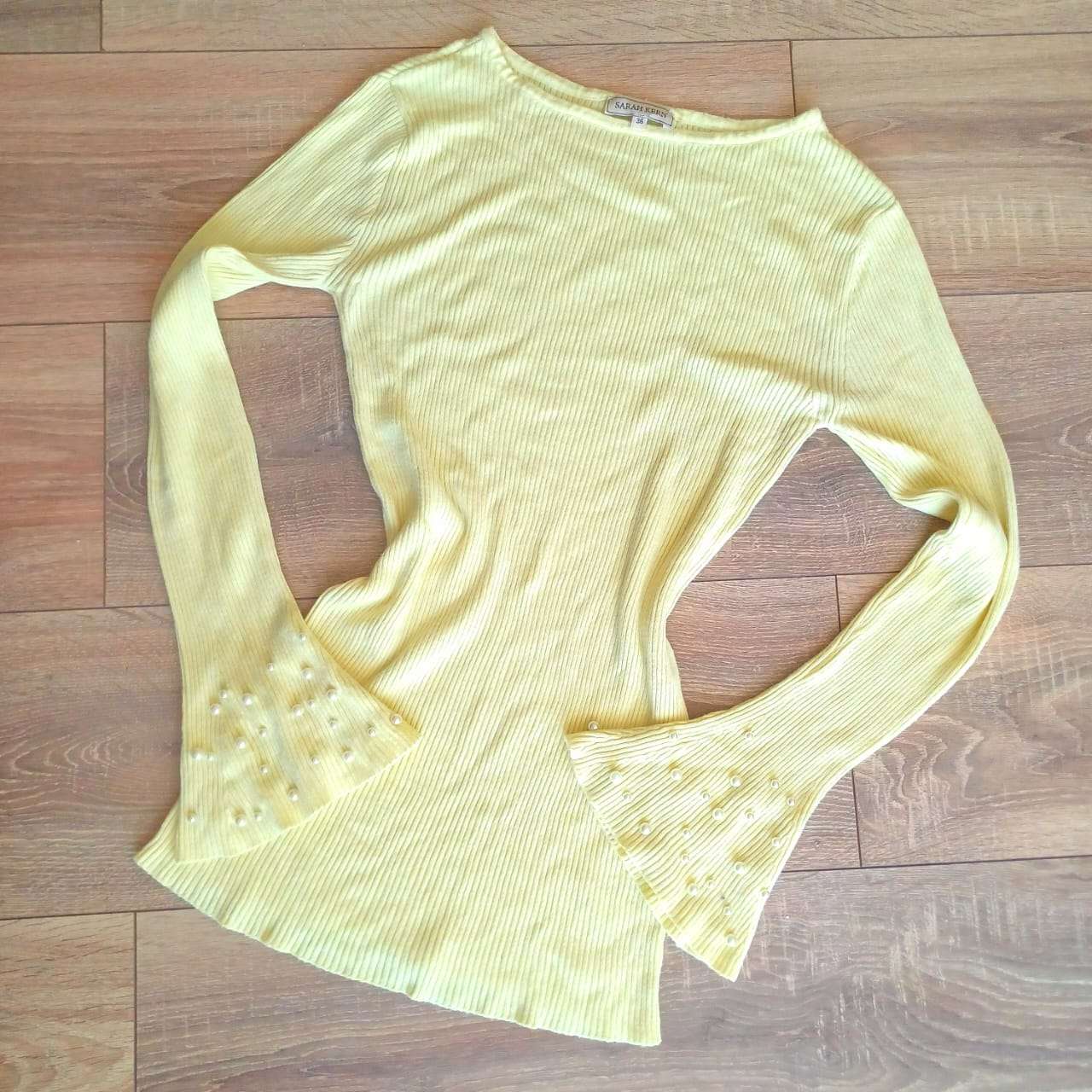 Polera amarilla Sarah Kern - miniatura 3