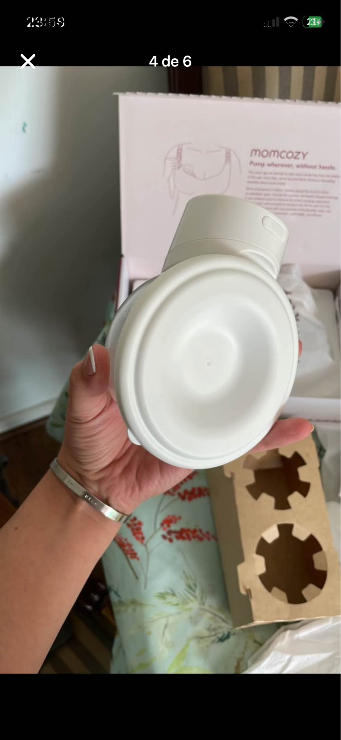 Extractor de leche eléctrico Momcozy - miniatura 5