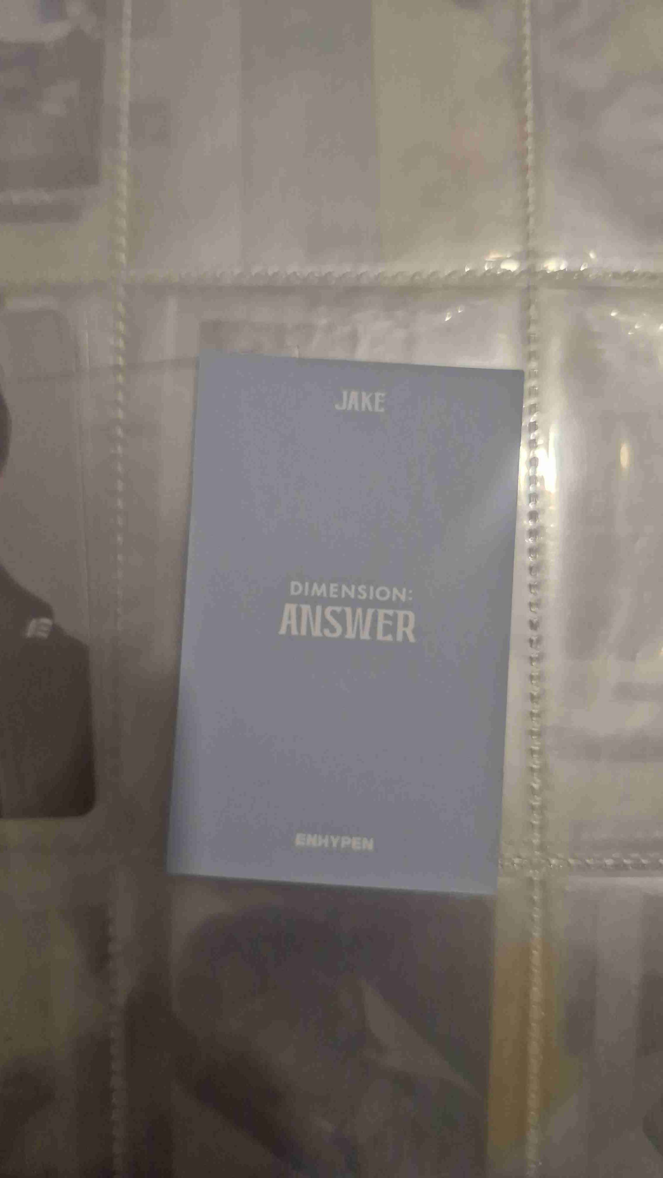 Jake Enhypen Photocard Dimension:answer - miniatura 2