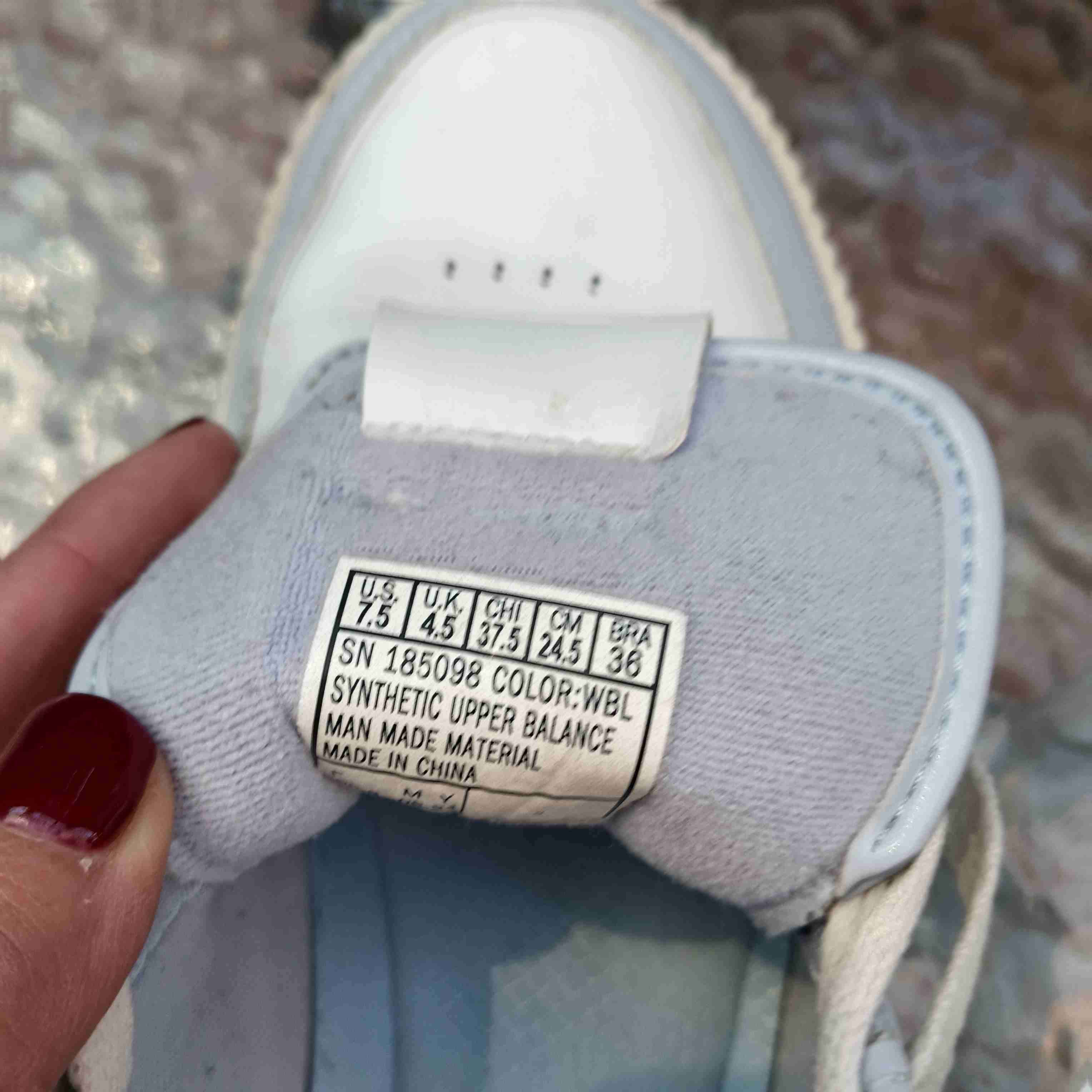 TALLA 38 Skechers Blanco + Celeste 🧚 - miniatura 4