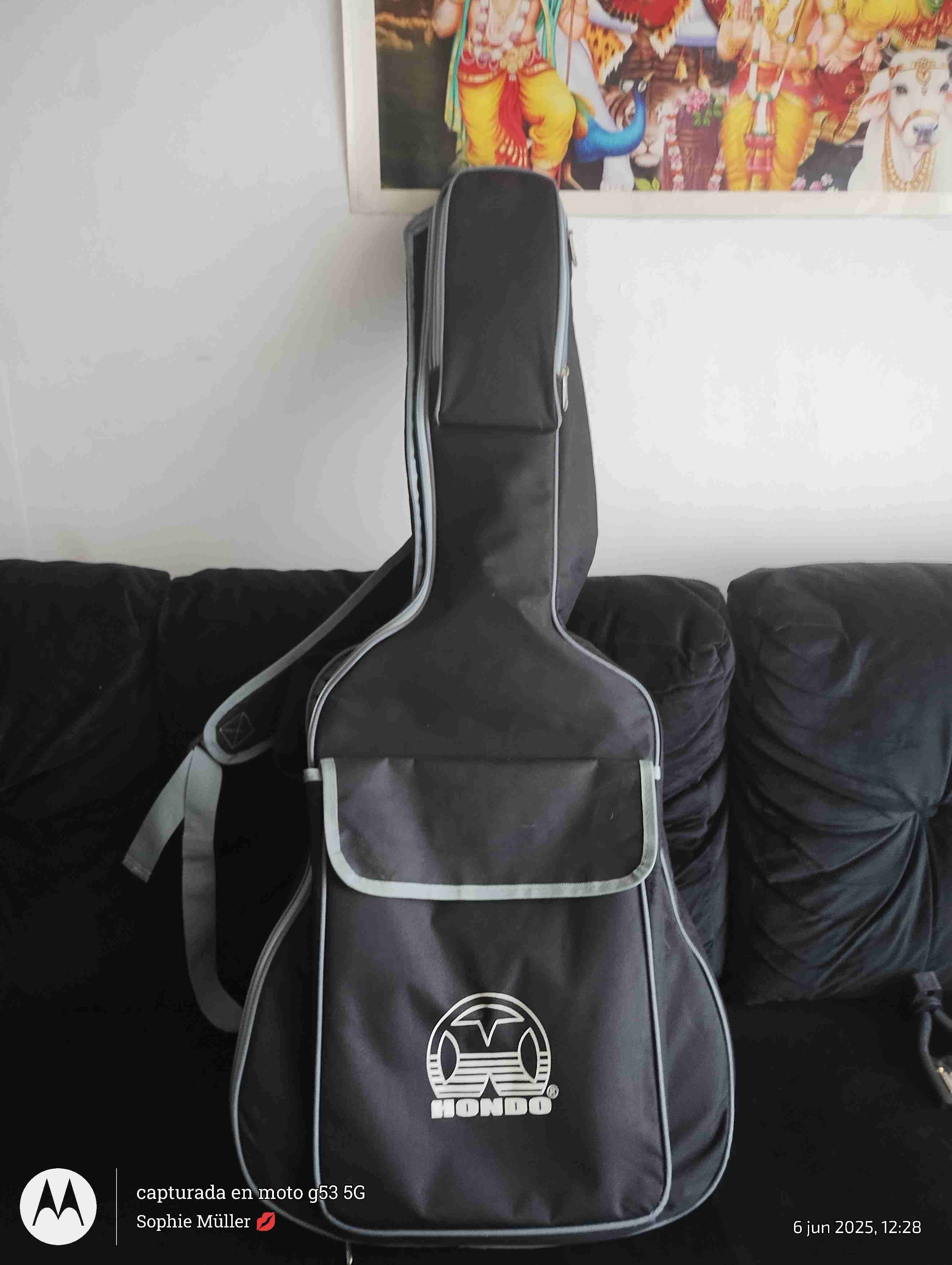 Guitarra acústica Ibanez con funda - miniatura 2