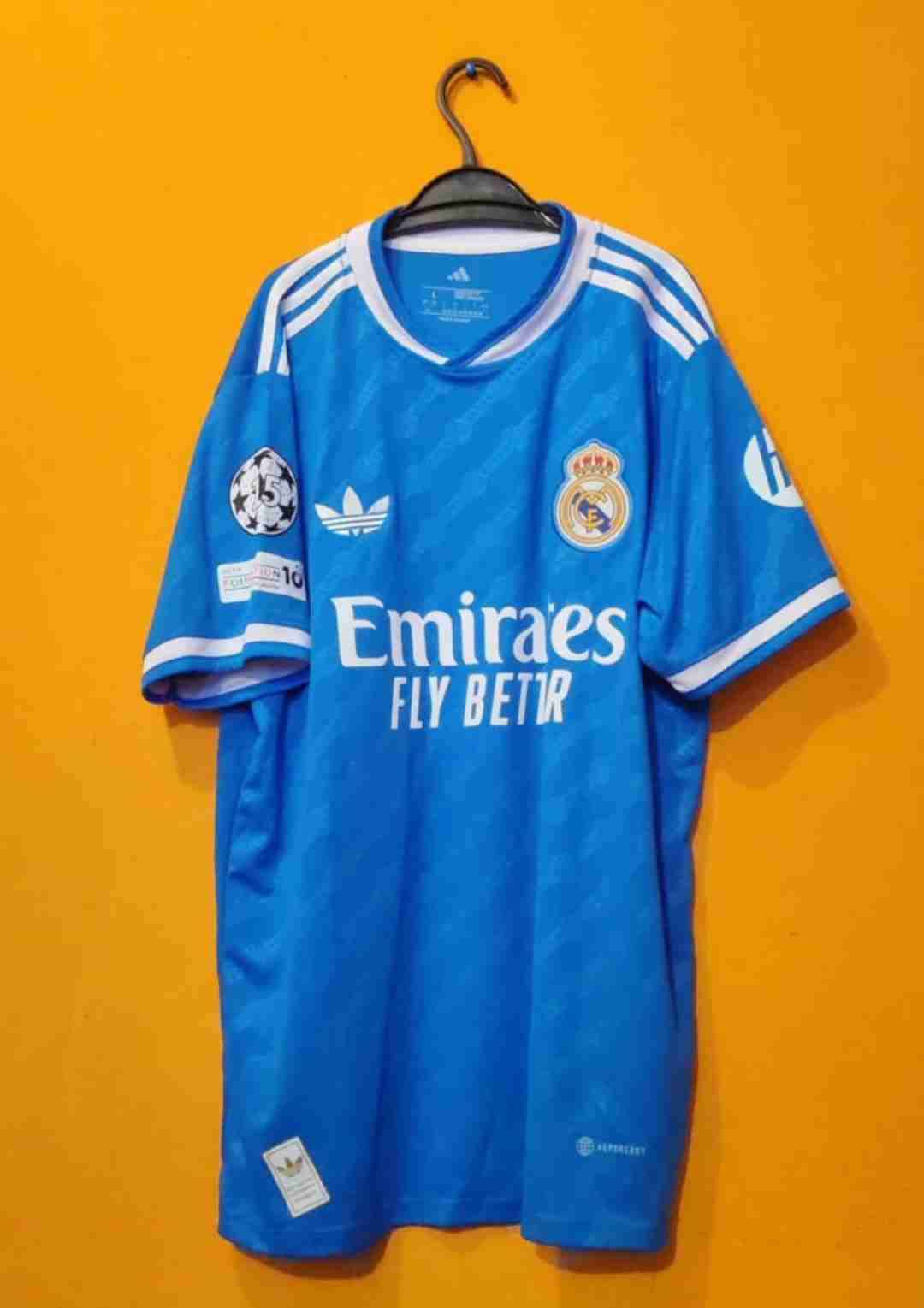 Camiseta deportiva azul Mbappé - miniatura 2