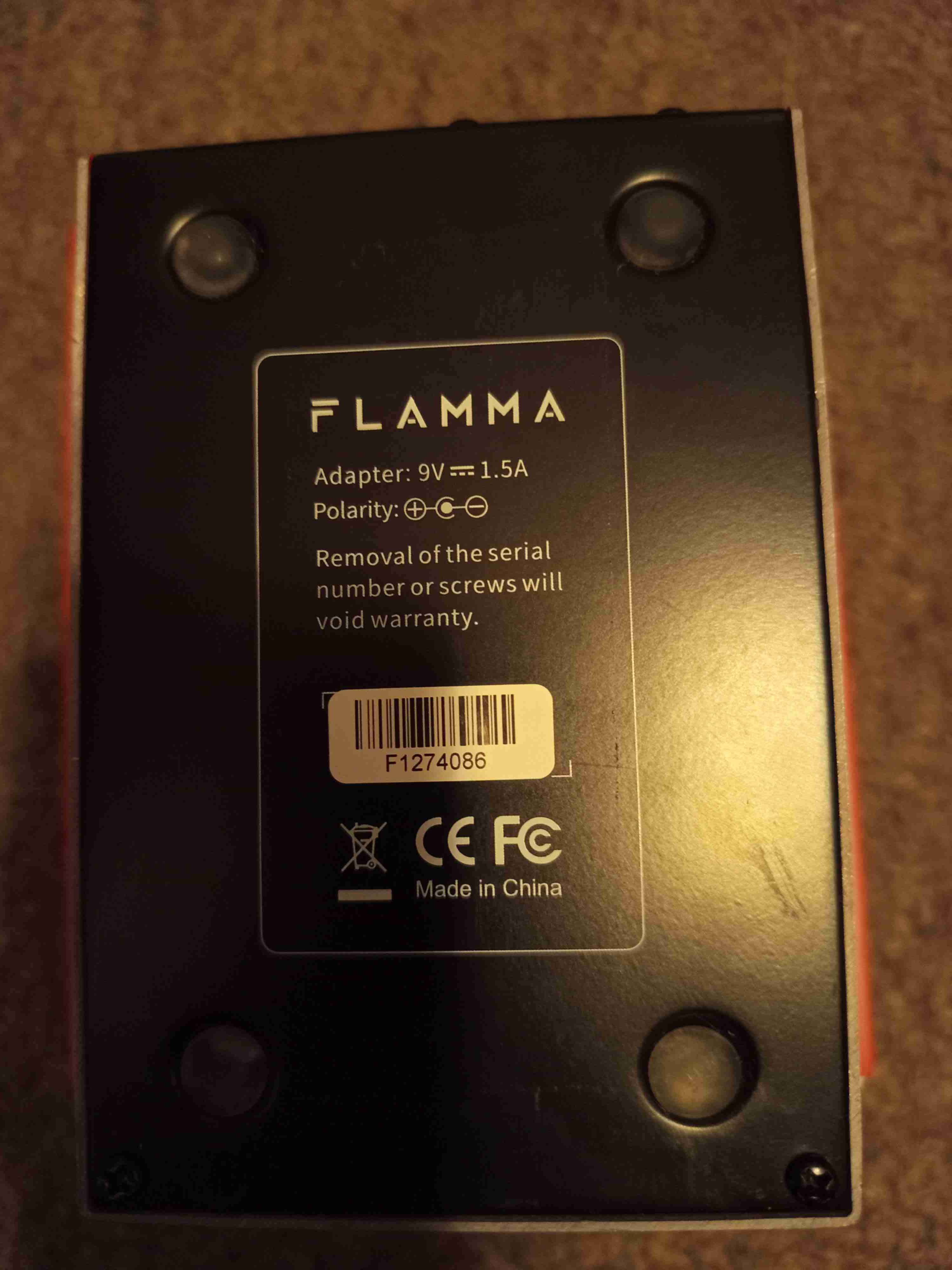 Pedal de voz  Flamma FV01 Corrector - miniatura 5
