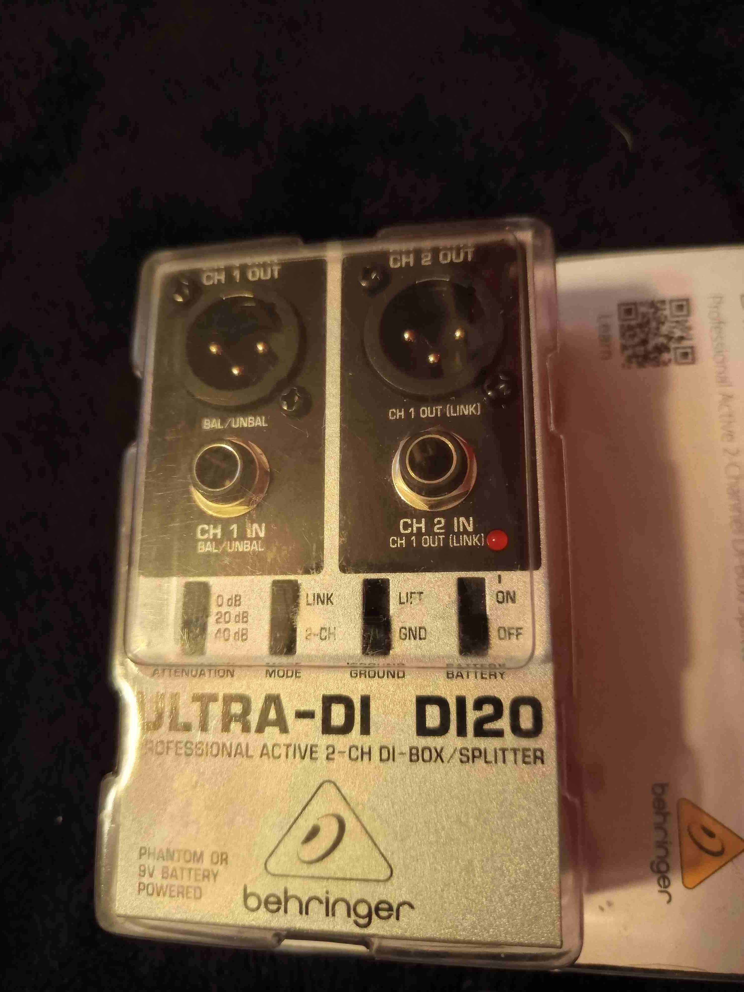 Caja directa Behringer ULTRA-DI DI20 - miniatura 2