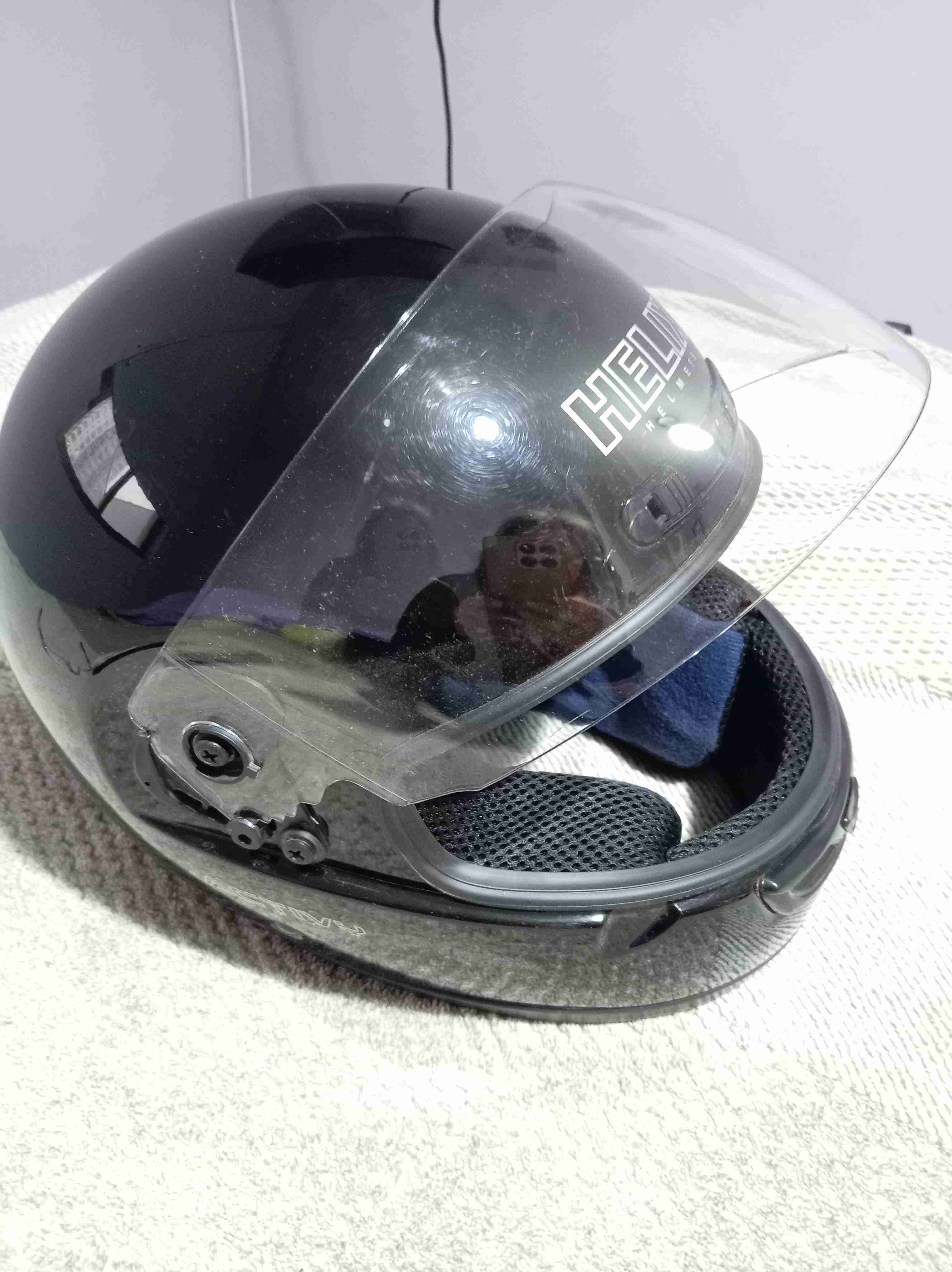 Casco negro Helix - miniatura 4