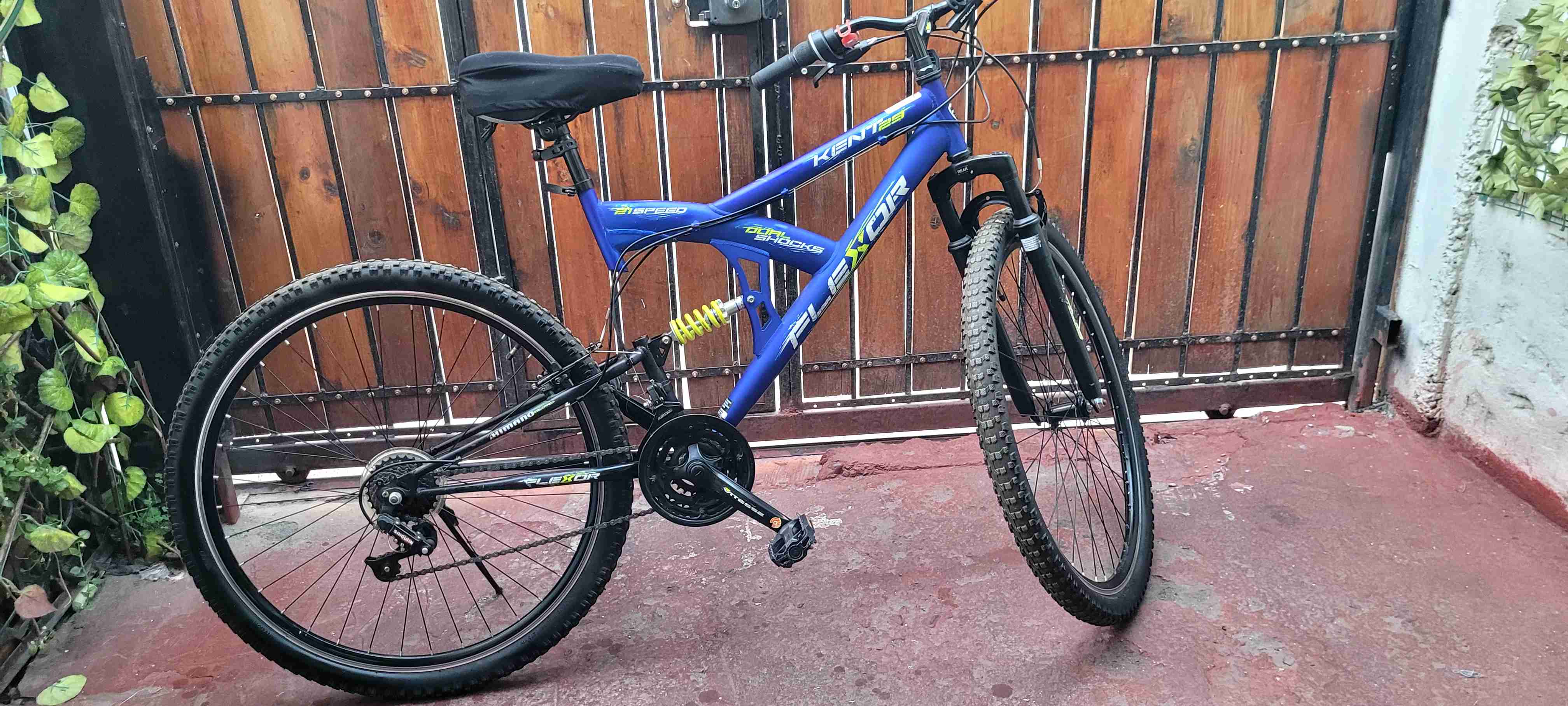 Bicicleta montaña azul Kent - miniatura 1