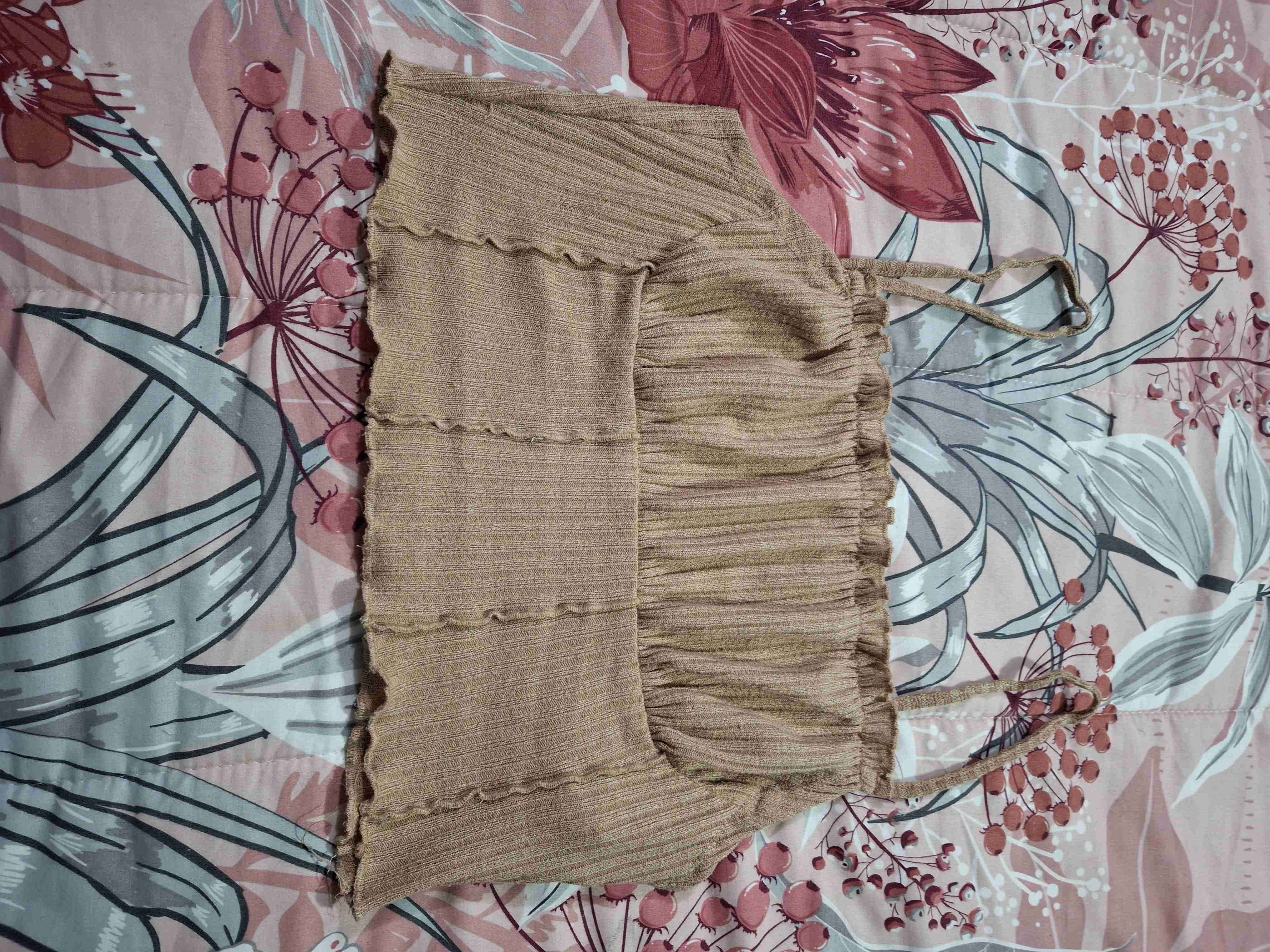 Top de tirantes rojo y coral - miniatura 3