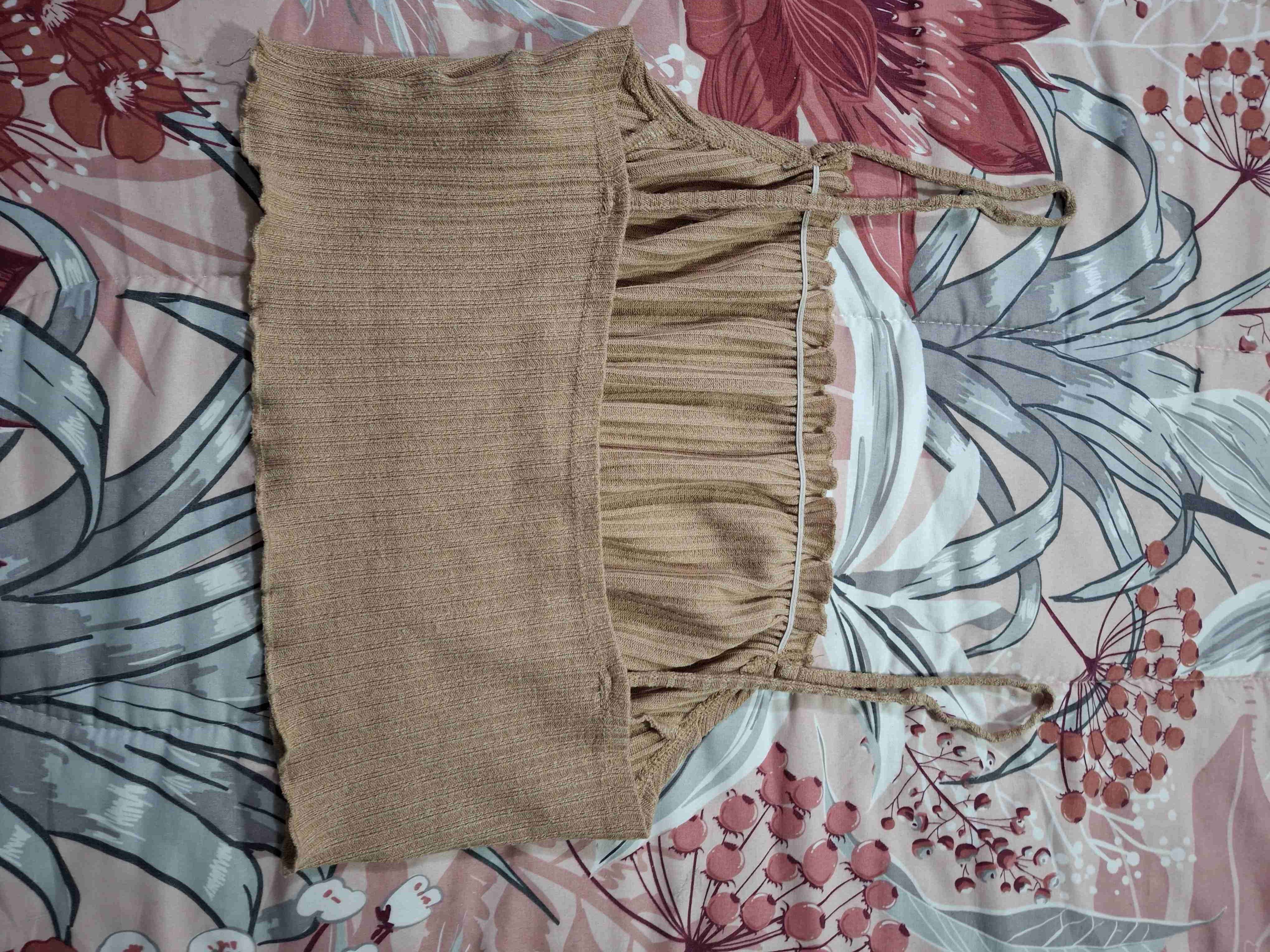 Top de tirantes rojo y coral - miniatura 4