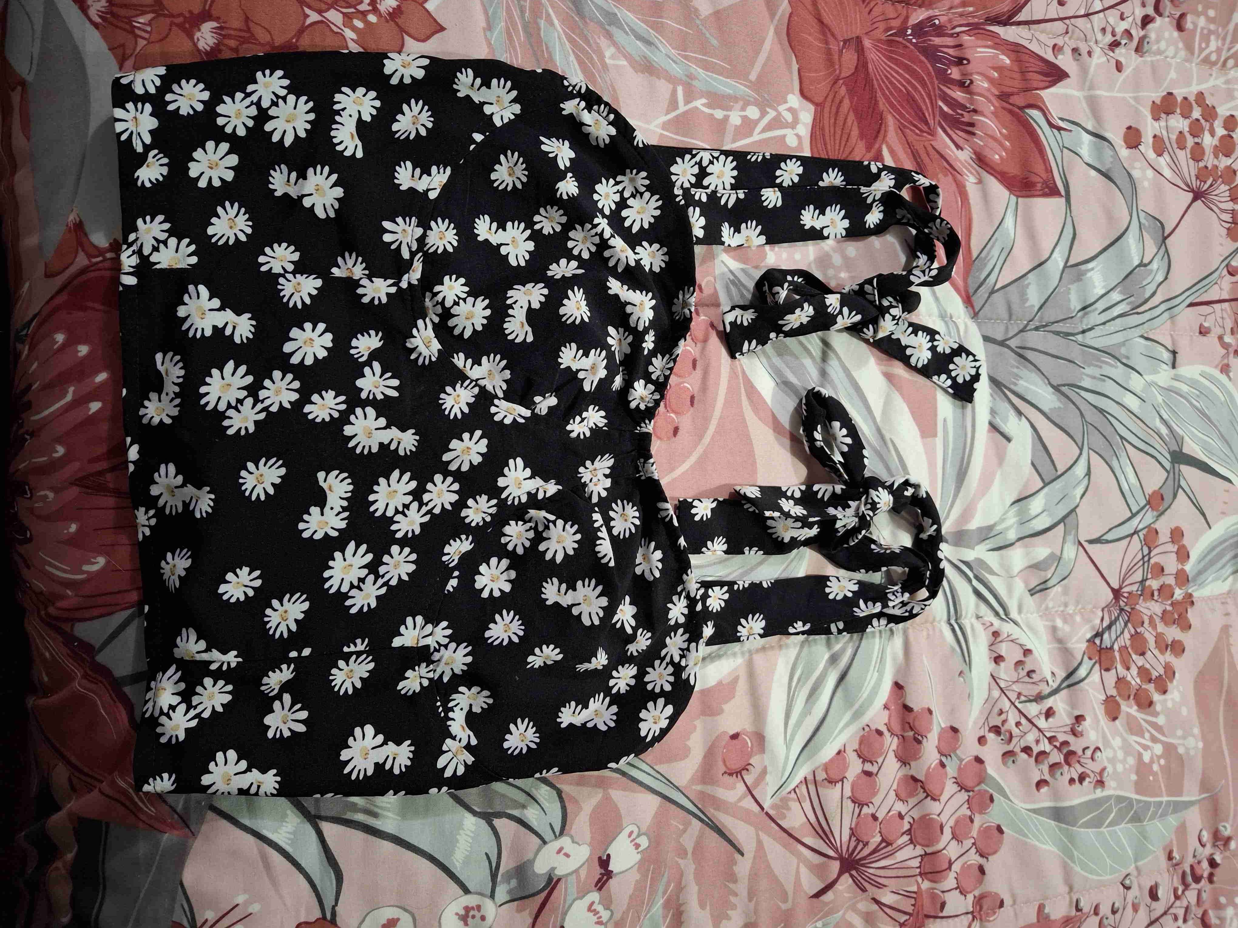 Top de tirantes rojo y coral - miniatura 5