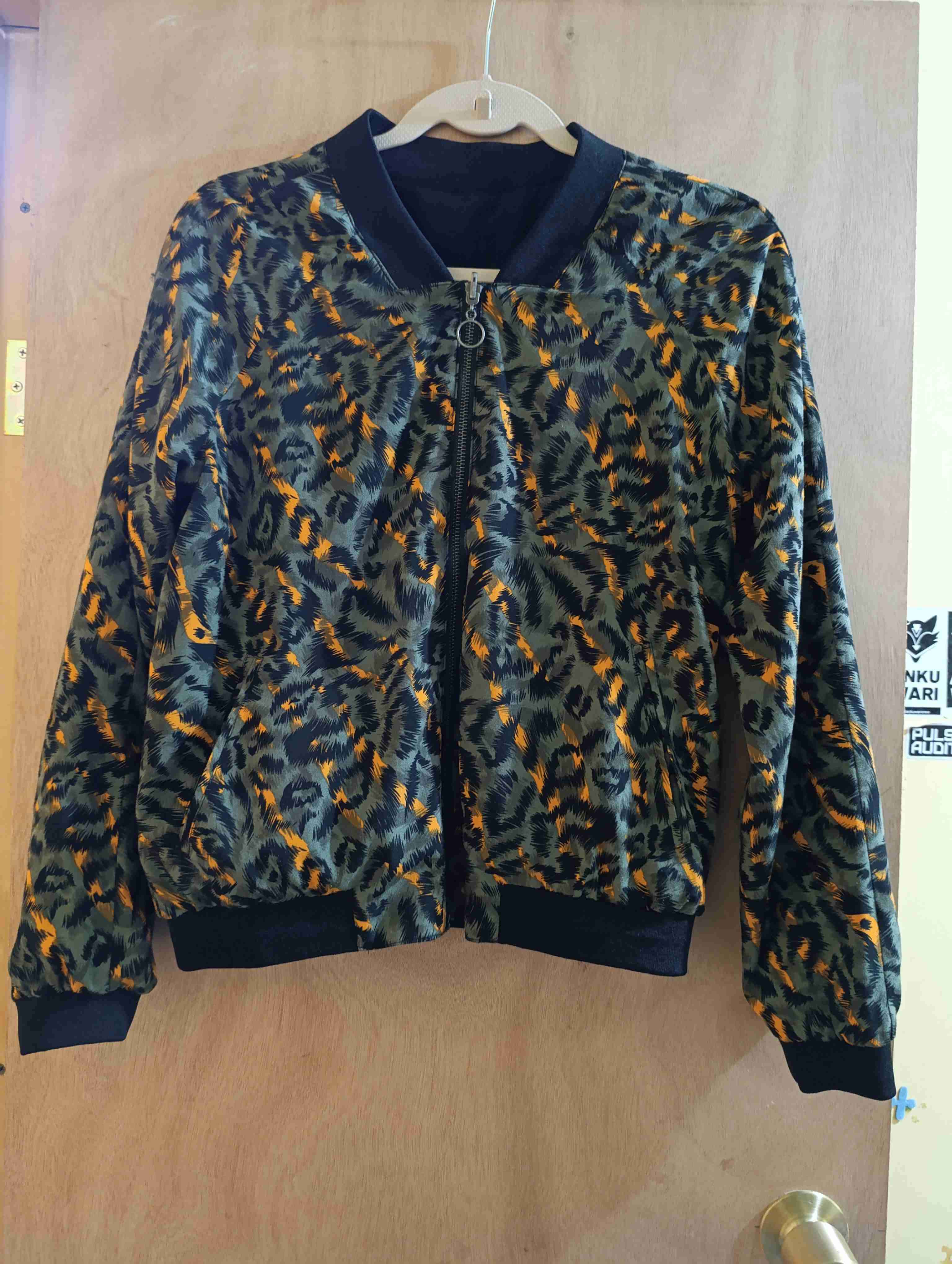 Chaqueta verde casual mujer - miniatura 2