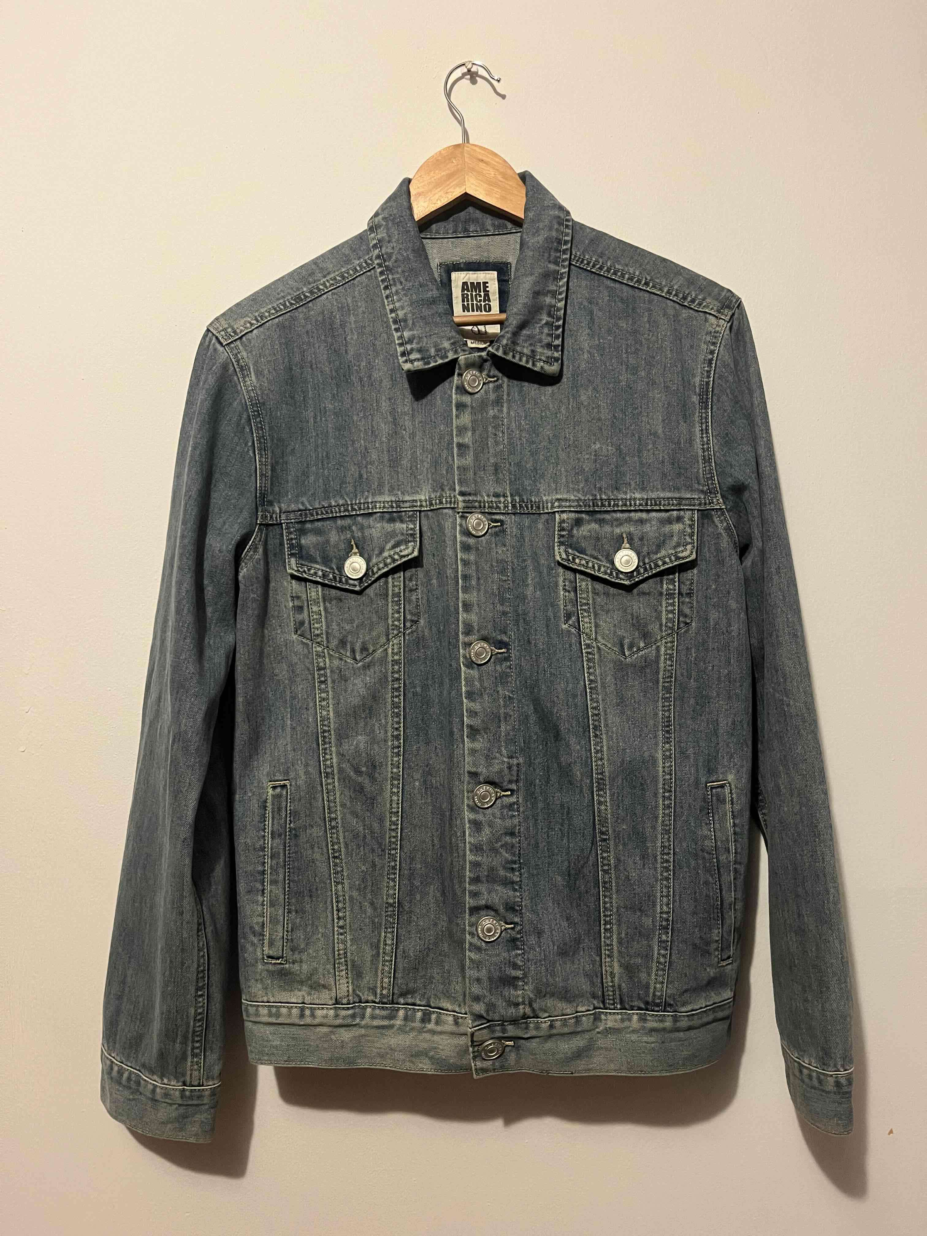 CHAQUETA DENIM MEZCLILLA AMERICANINO - miniatura 1