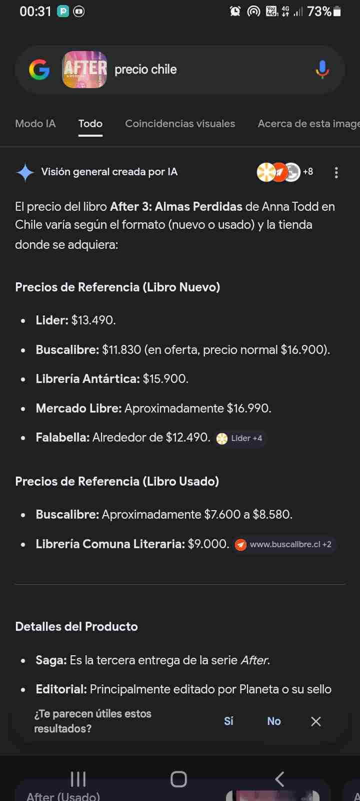 Libro After Almas Perdidas - miniatura 4