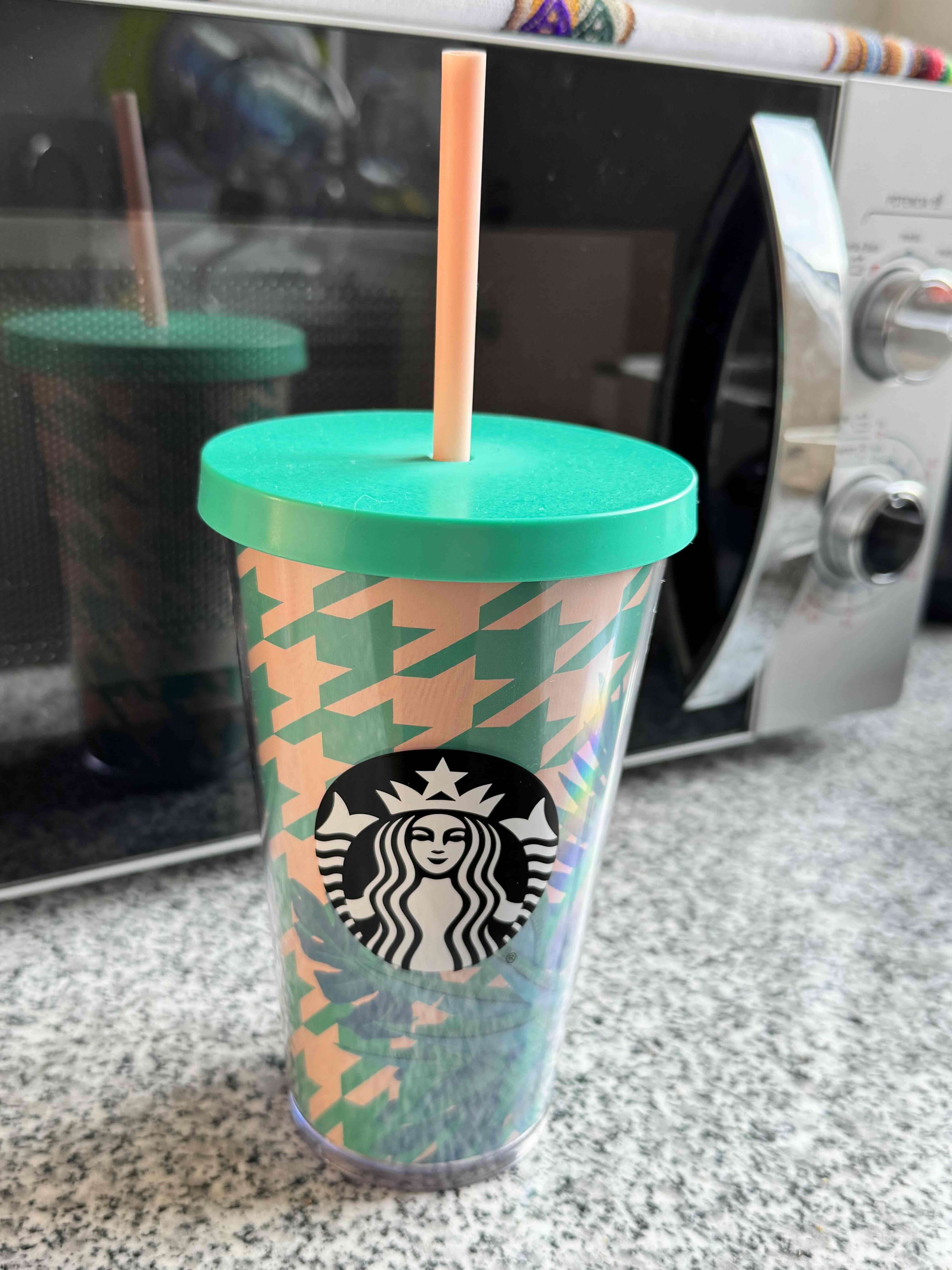 Vaso Starbucks con tapa y bombilla - miniatura 1