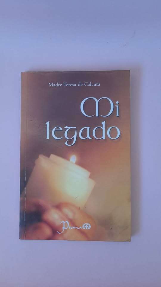 Libro 'Mi legado' - Madre Teresa de Calcuta