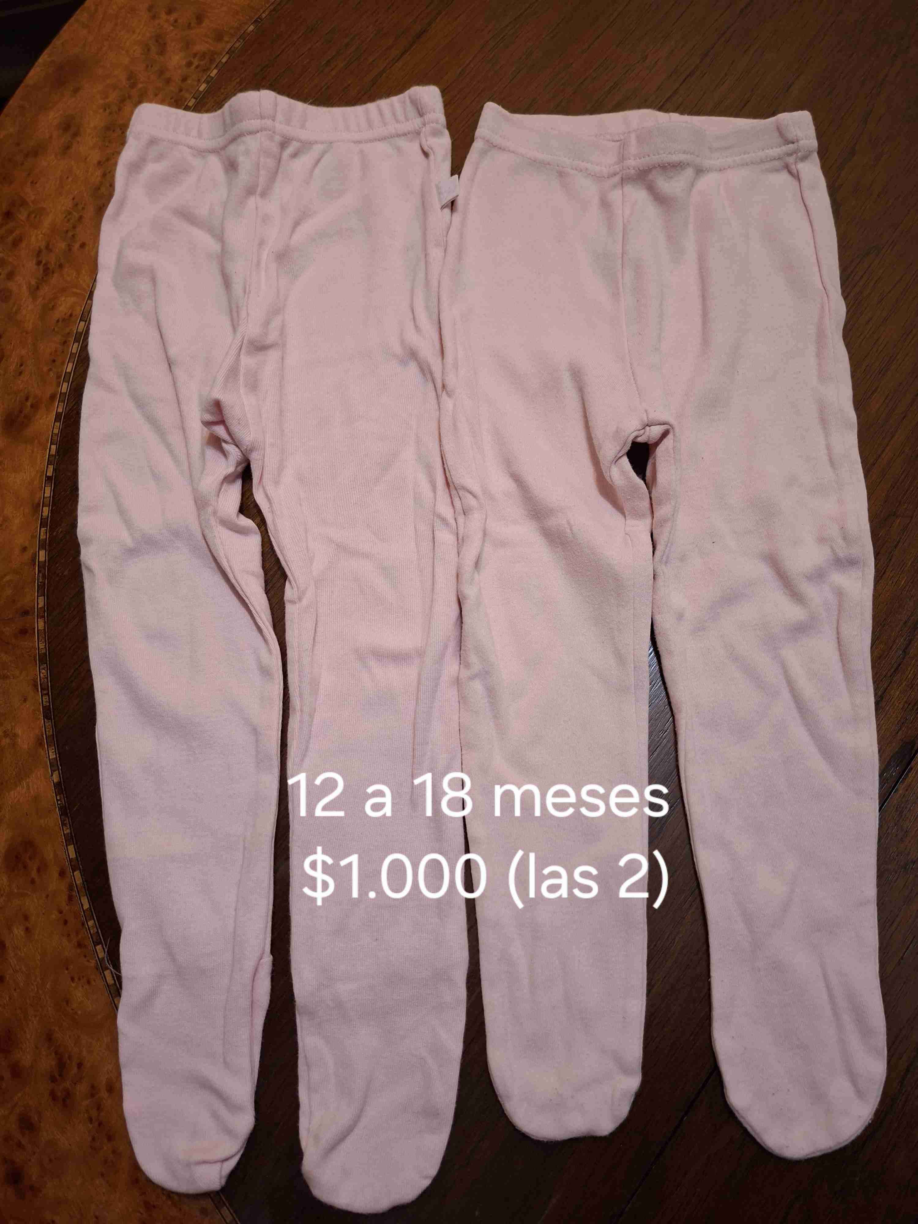 Pantalon rosados bebé 12-18 meses