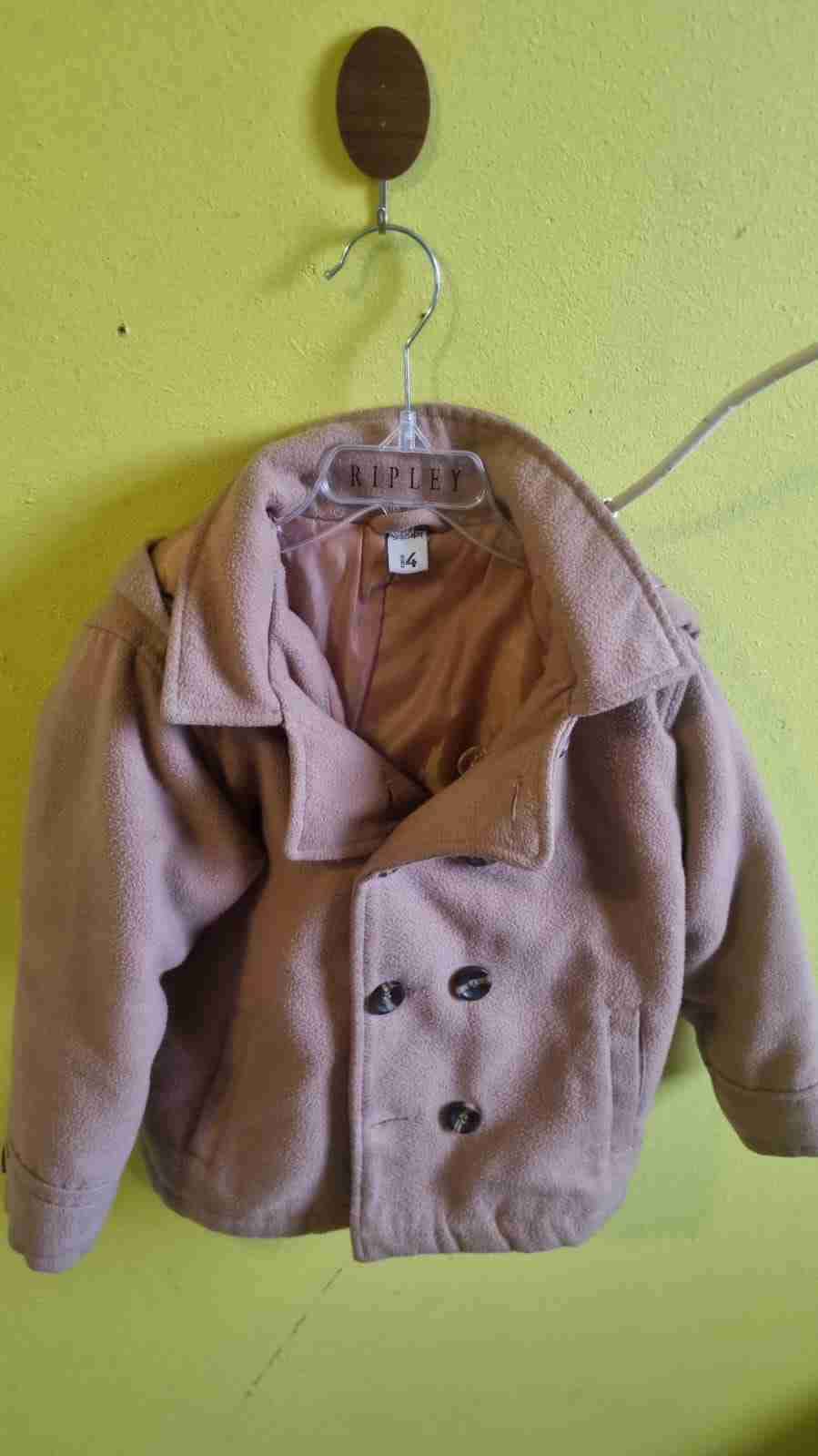 Chaqueta infantil color beige - miniatura 1