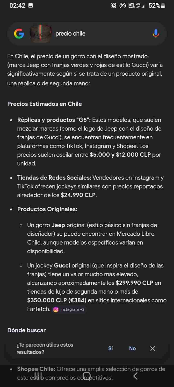 Gorra negra Jeep - miniatura 5