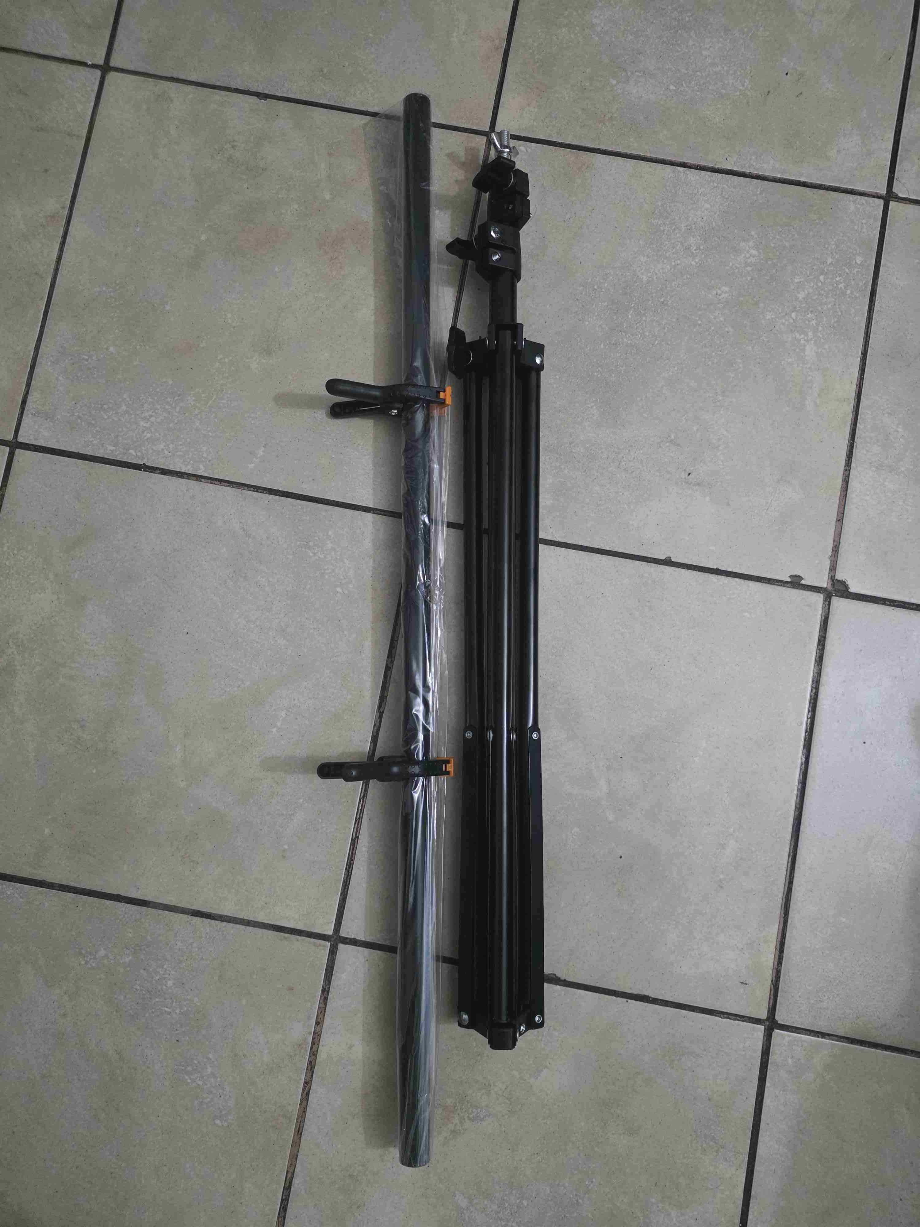 Trípode para fondo fotografico - miniatura 1