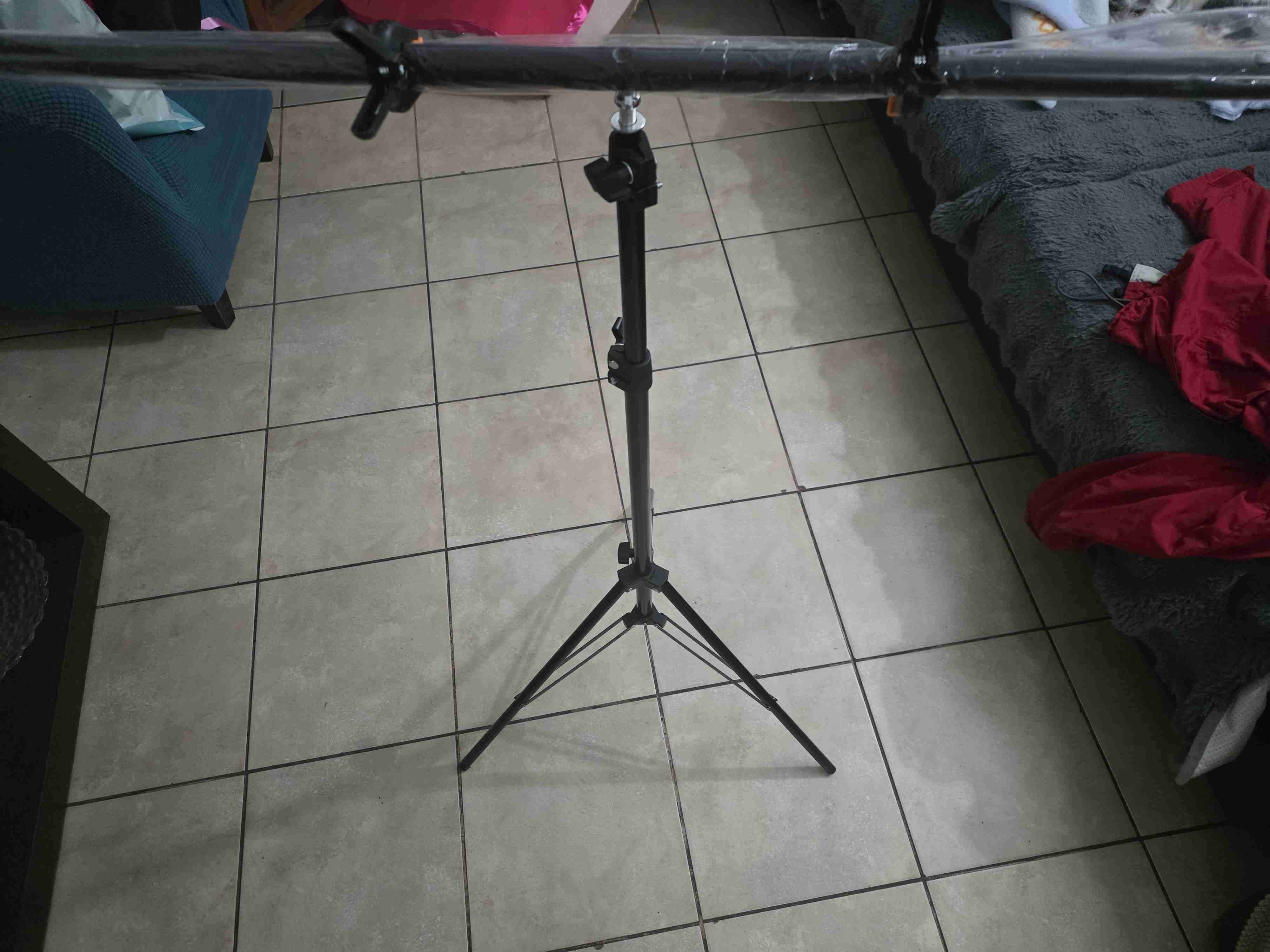 Trípode para fondo fotografico - miniatura 2